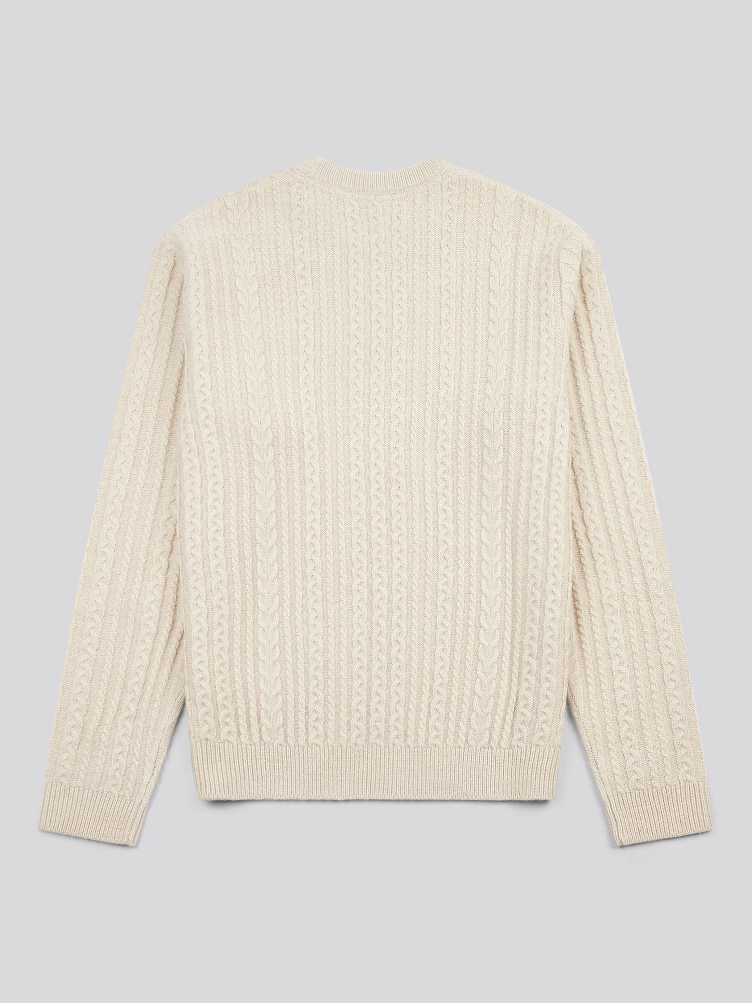 Aran Knit Crew Birch Marl - Image 6