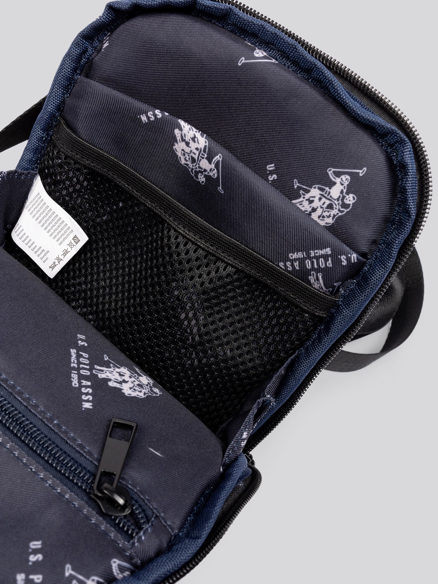 Arrowhead S. Crossbody poliester głębokie taupe - Image 2