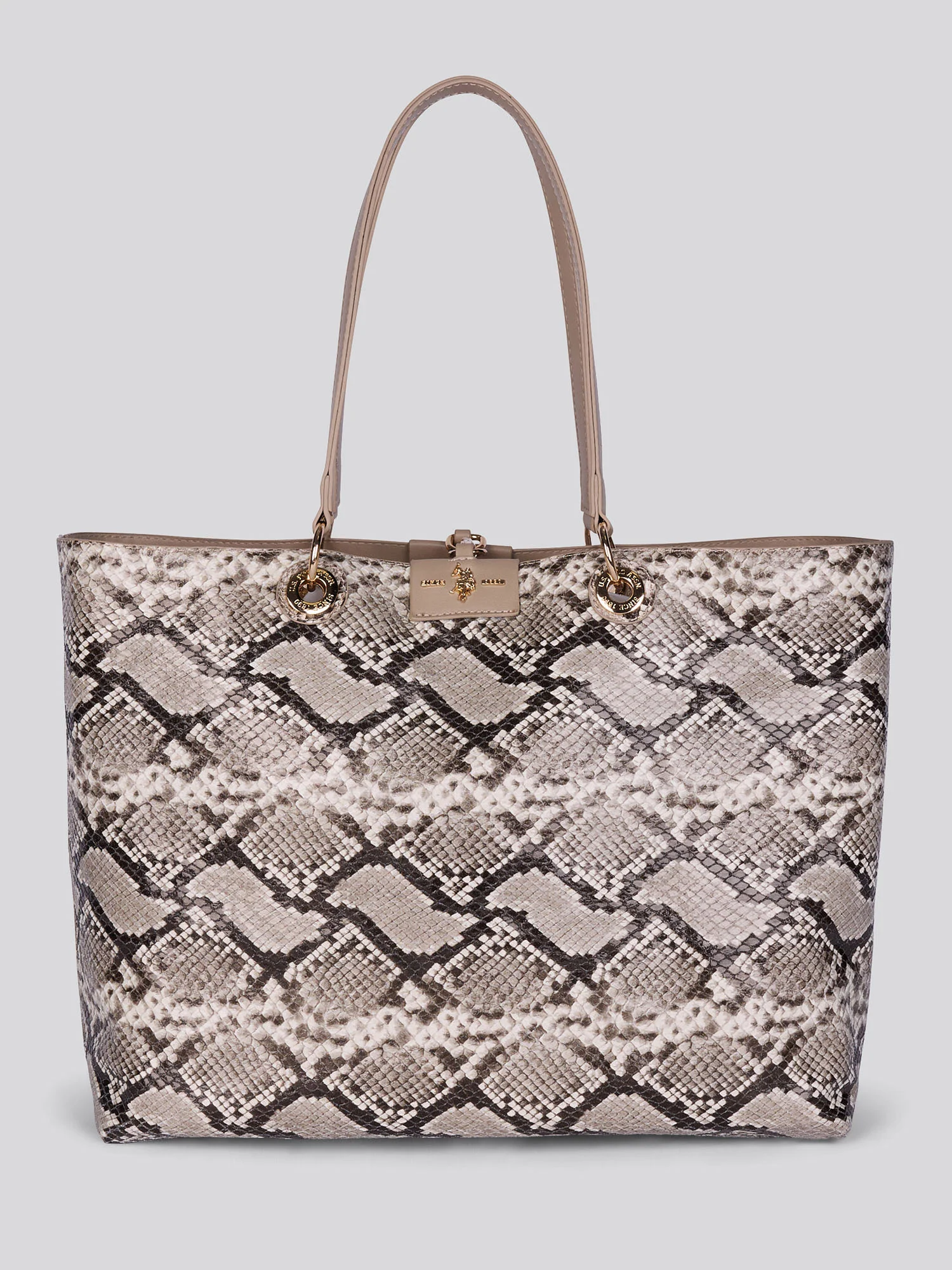Axtell Reversible Shoppin Pu Light Taupe - Image 5