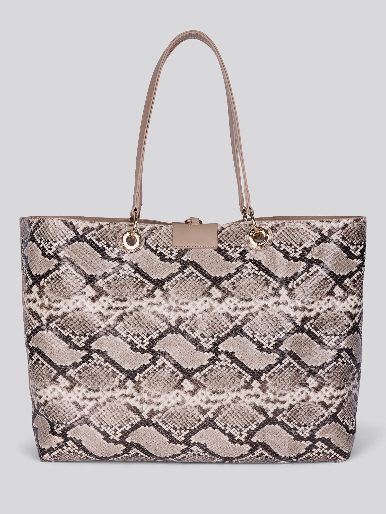 Axtell Reversible Shoppin Pu Light Taupe - Image 6