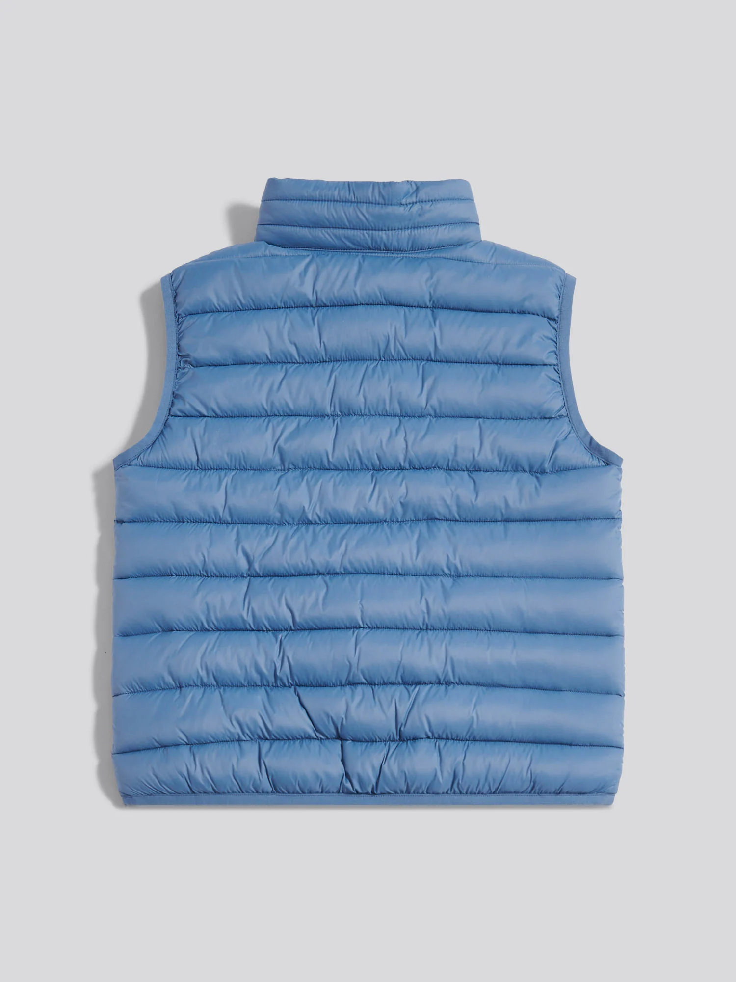 Boys Lightweight Quilted Gilet Blue Horizon - Image 7