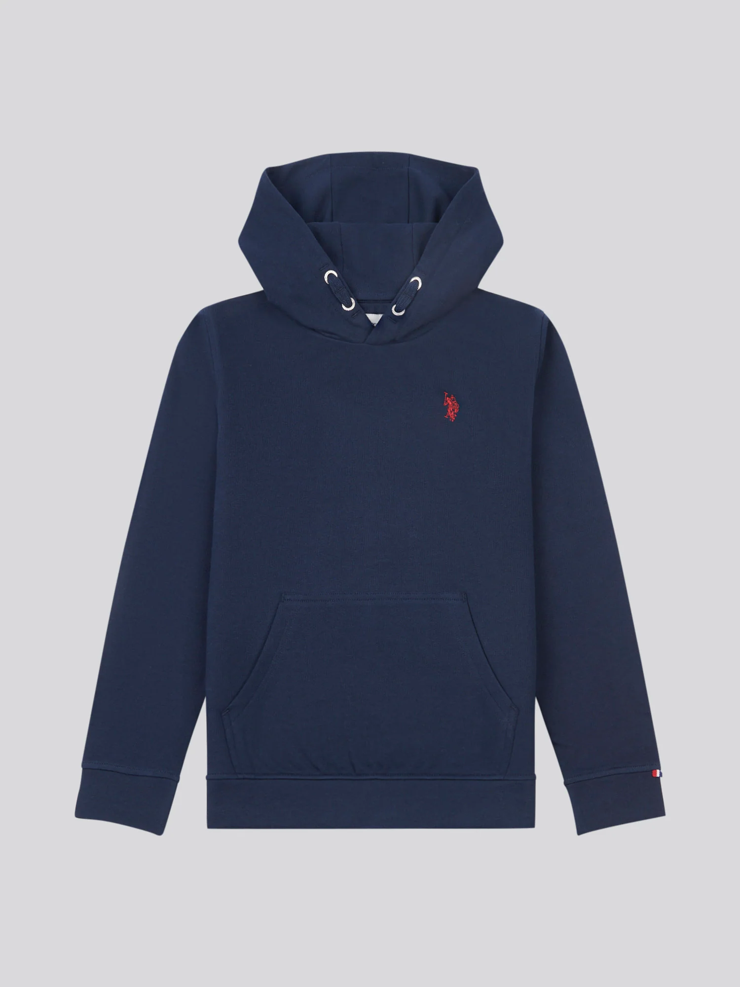 Chłopcy Double Horsemen Hoodie w ciemnym szafirowym granatowym/haute Red Dhm - Image 6