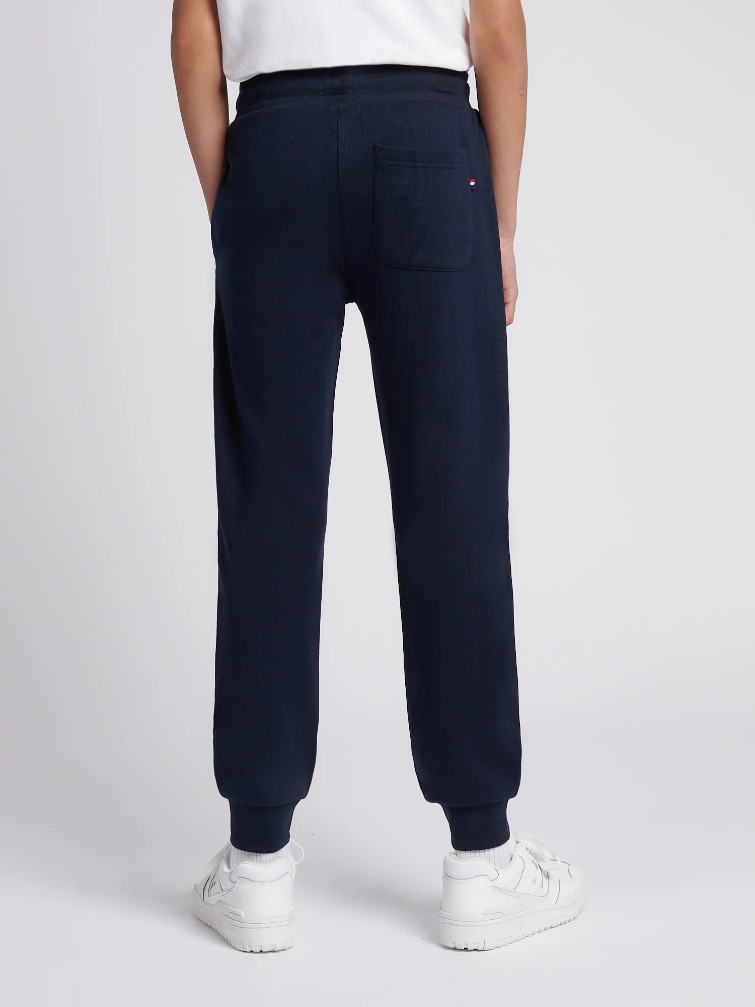 Chłopcy Double Jogen Jogger w ciemnym szafirowym granatowym/haute Red Dhm - Image 3