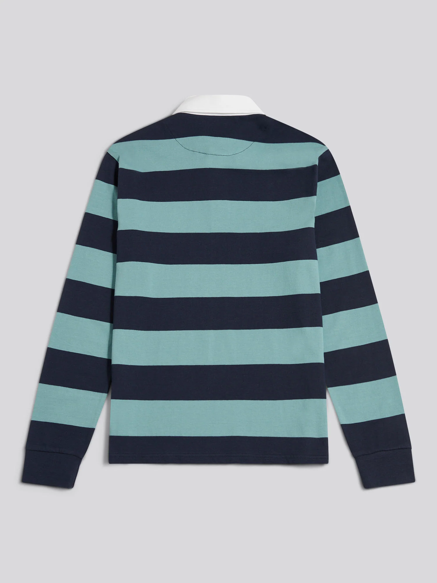 Mens Classic Stripe Rugby Shirt Arctic - Image 6