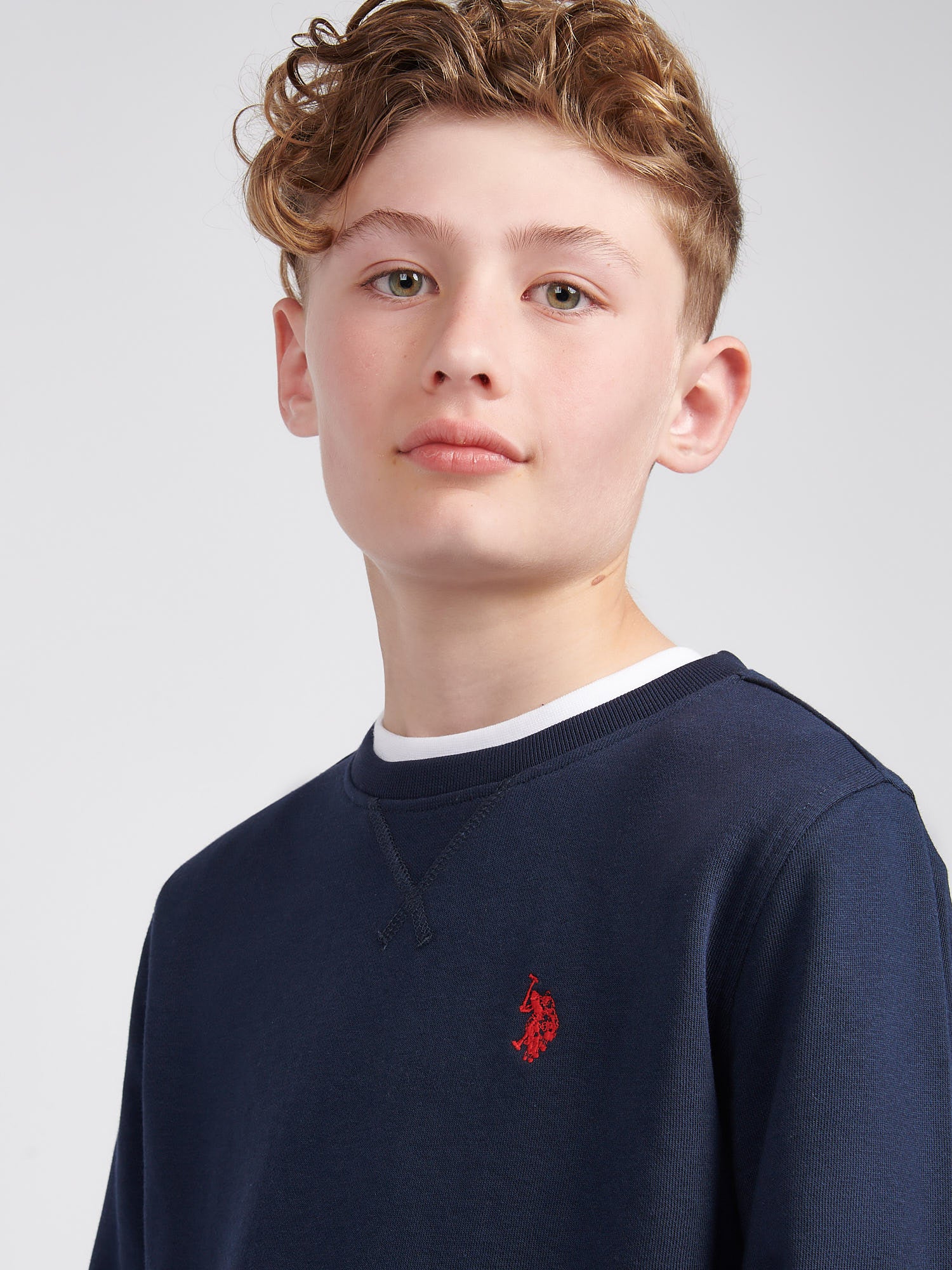 DHM LB Crew Dark Sapphire Navy/Haute Red Dhm - Image 2