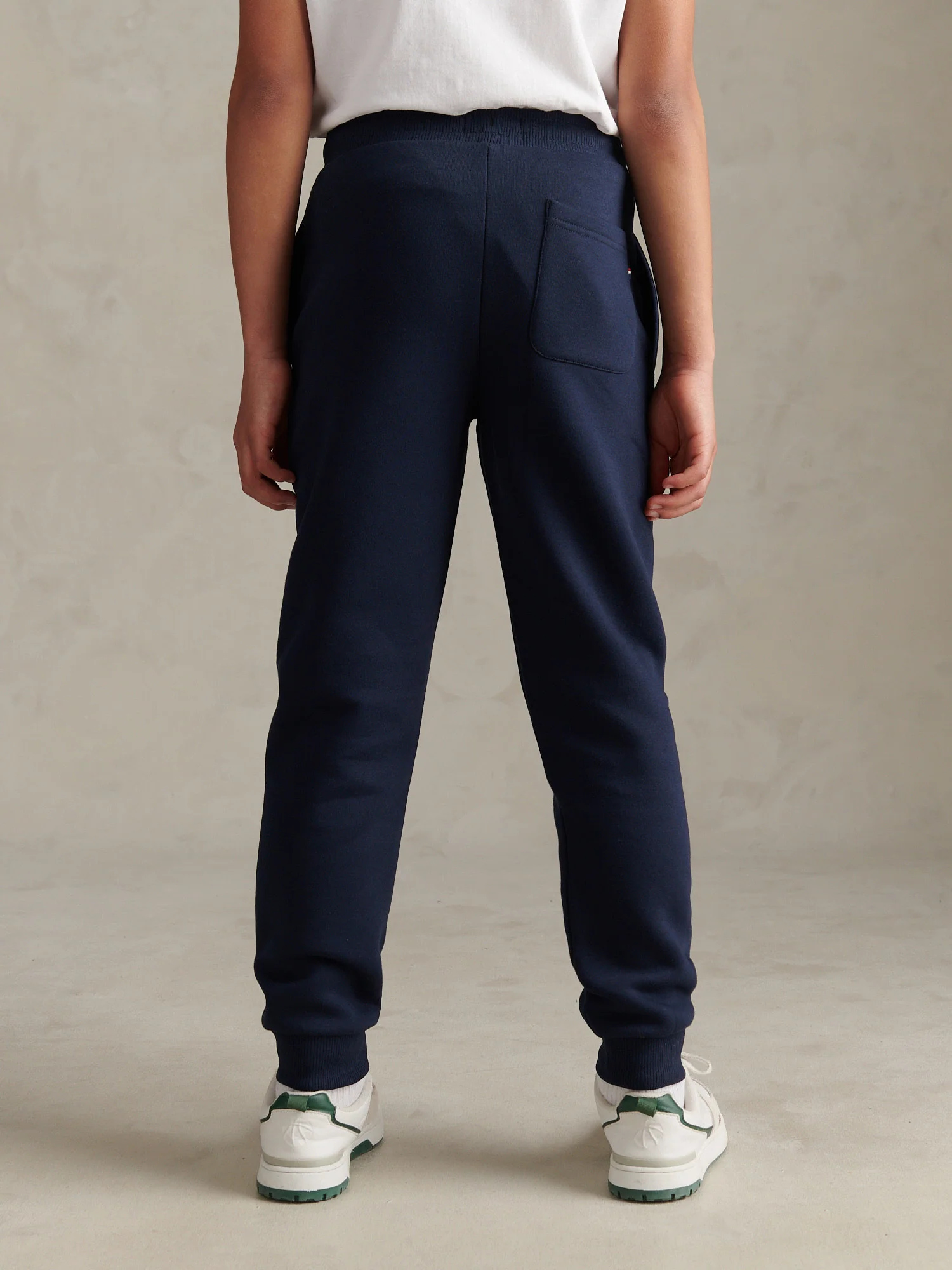 DHM LB Jogger Dark Sapphire Navy/Haute Red Dhm - Image 4