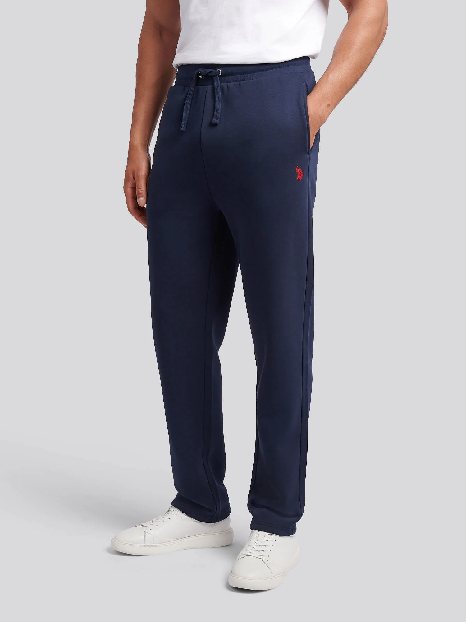 DHM prosta noga LB Jogger Dark Sapphire Navy/Haute Red Dhm