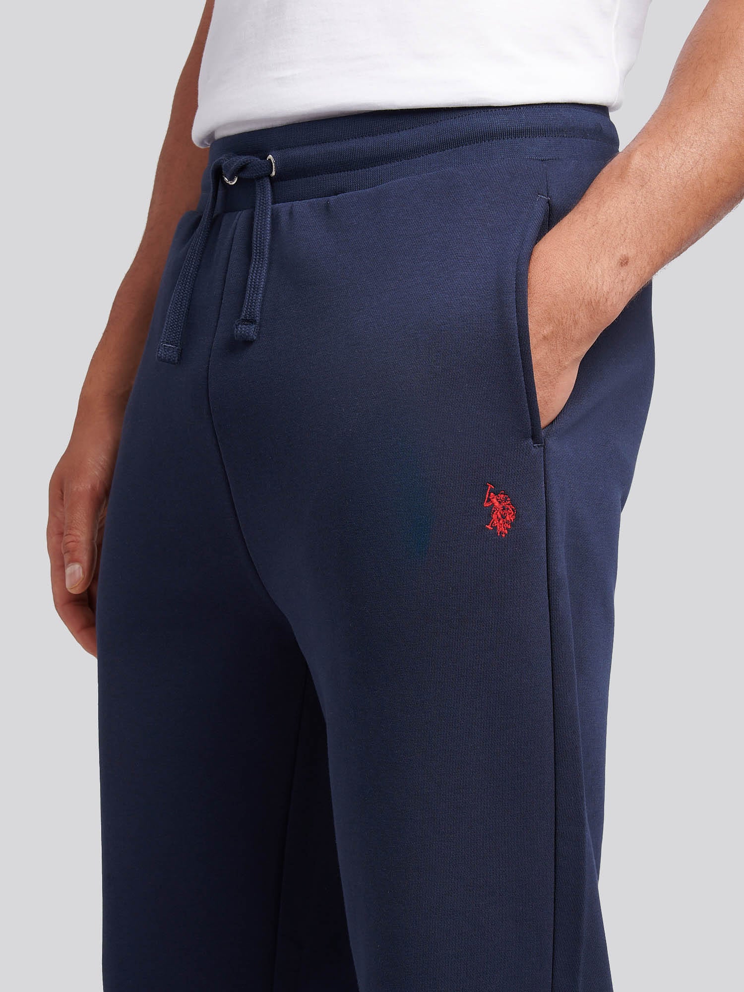 DHM prosta noga LB Jogger Dark Sapphire Navy/Haute Red Dhm - Image 2