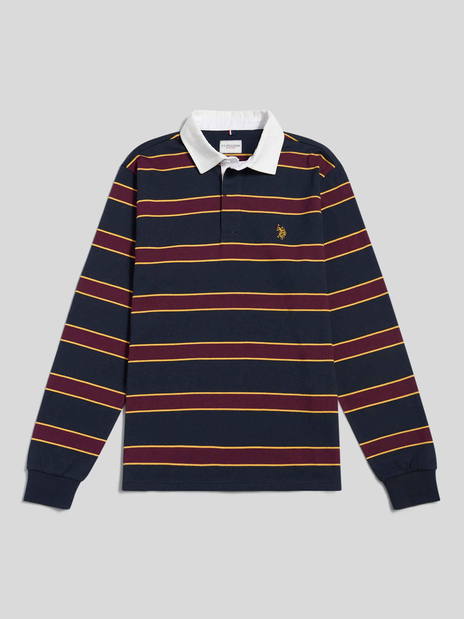 DHM Stripe Rugby Dark Sapphire Navy - Image 6