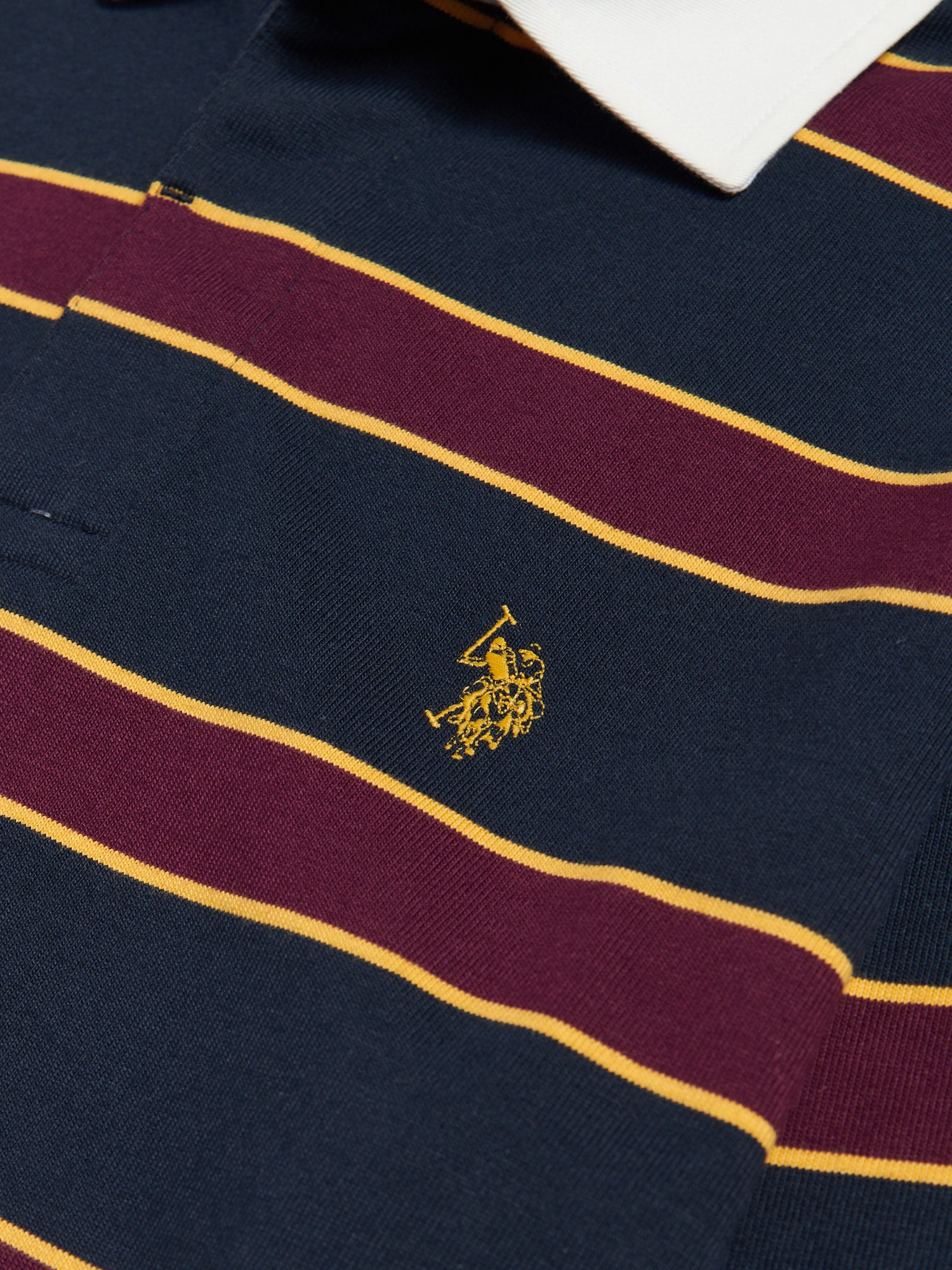 DHM Stripe Rugby Dark Sapphire Navy - Image 8