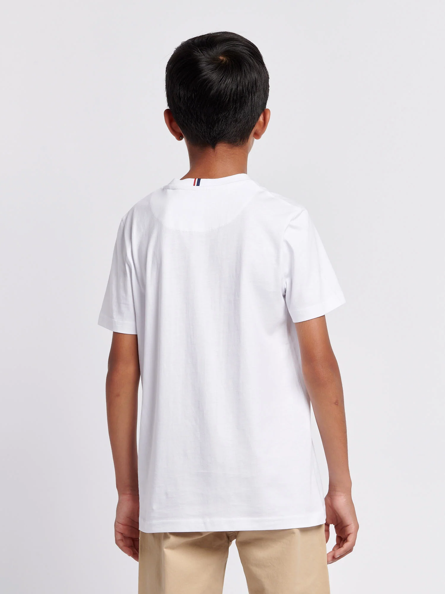 Dhm tshirt biały/ciemny szafir granatowy dhm - Image 4