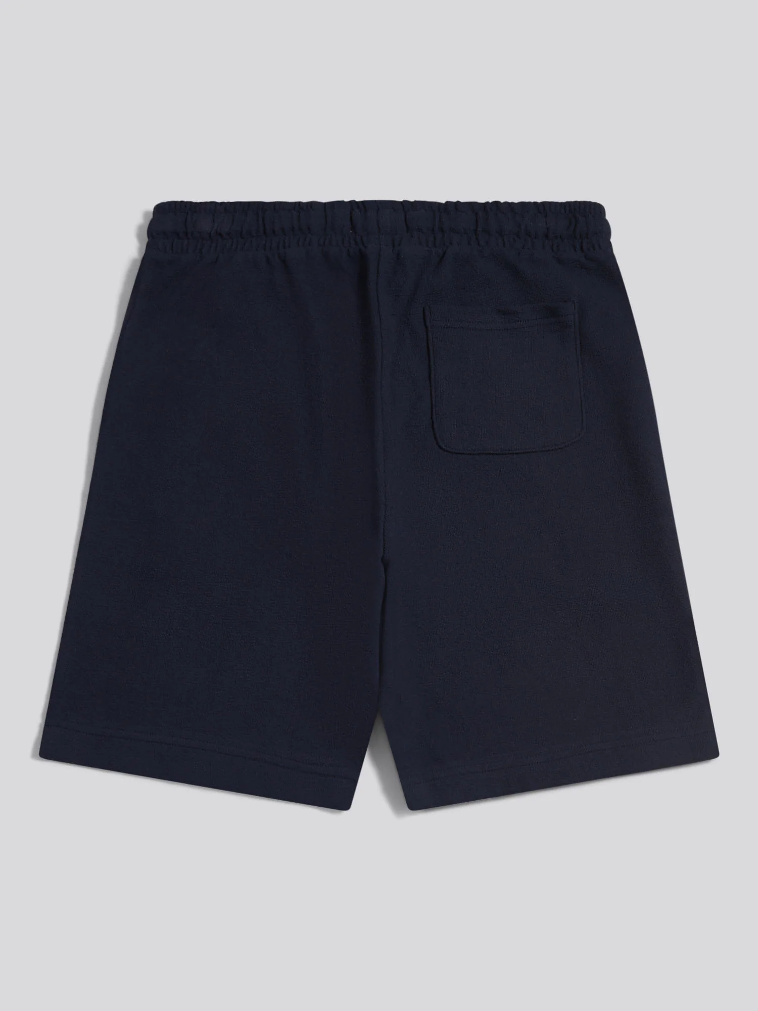 Mens Terry Sweat Shorts Dark Sapphire Navy / Moonlight Blue DHM - Image 6