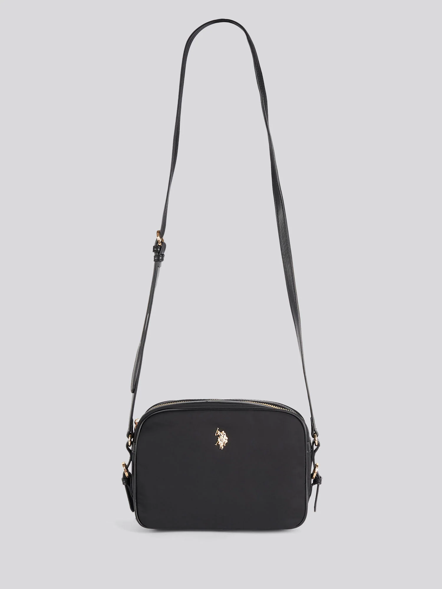 Houston Crossbody poliester/pu czarny - Image 4