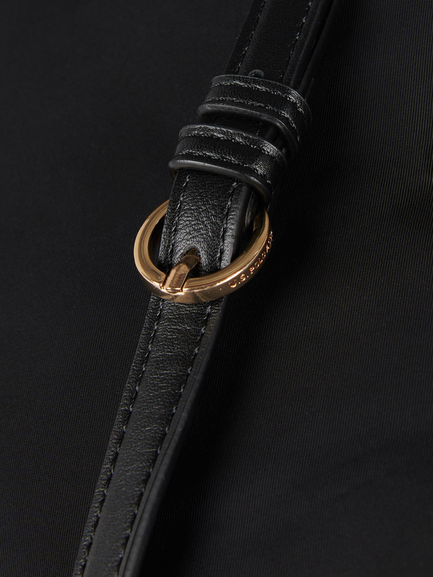 Houston Crossbody poliester/pu czarny - Image 7
