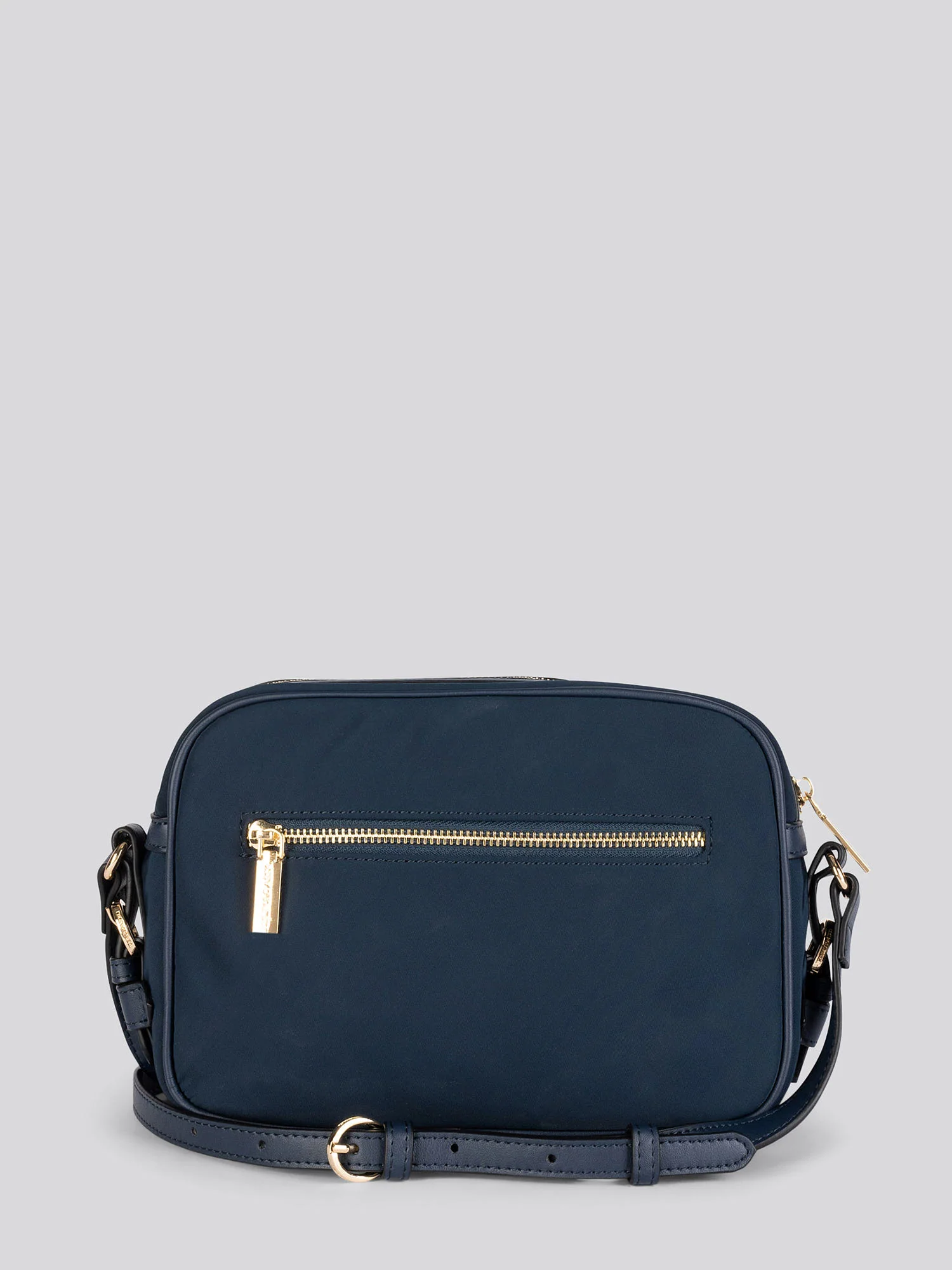 Houston Crossbody Polyester/PU Navy - Image 3