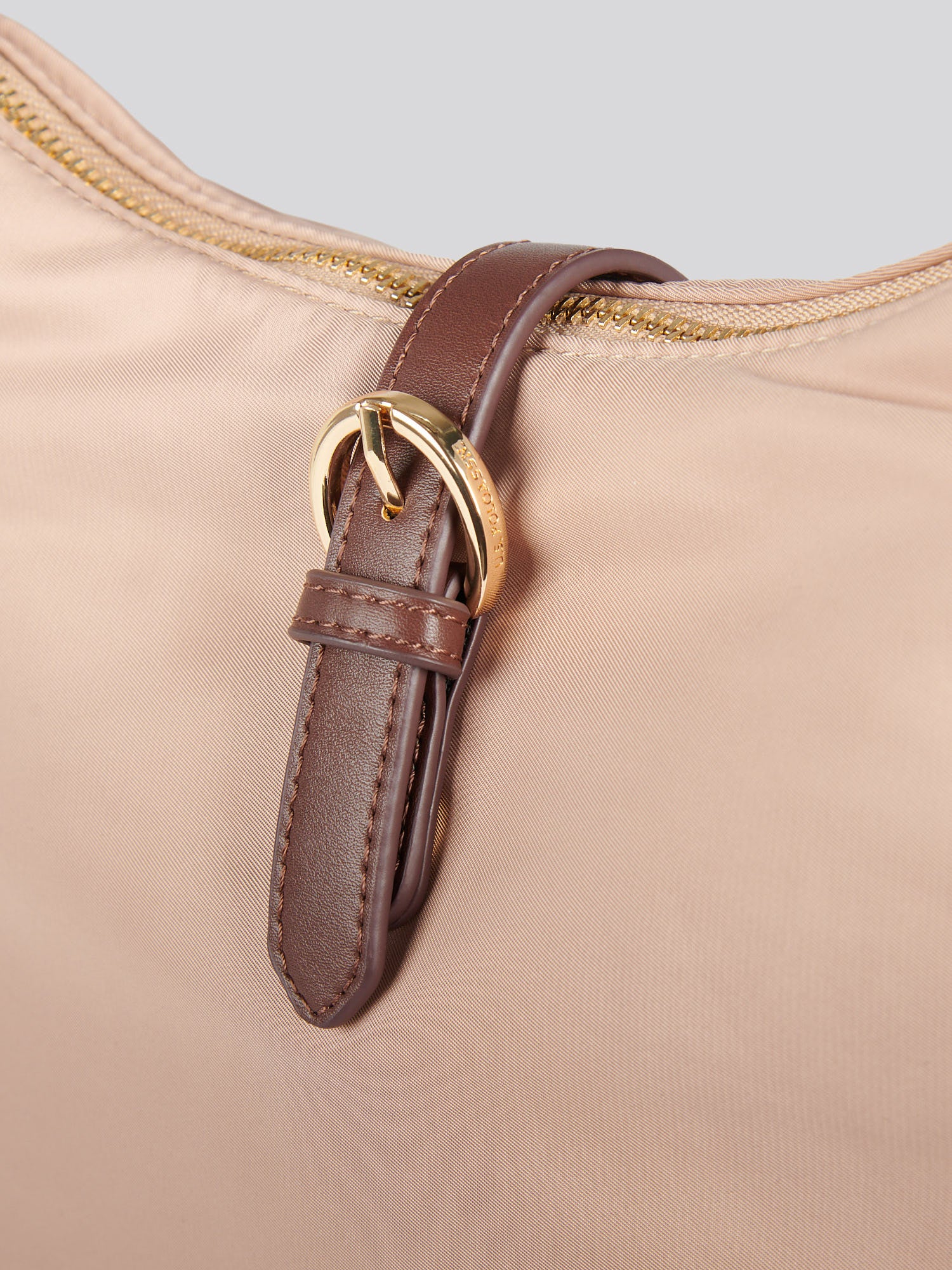 Houston Hobo poliester/pu ciepła taupe - Image 5
