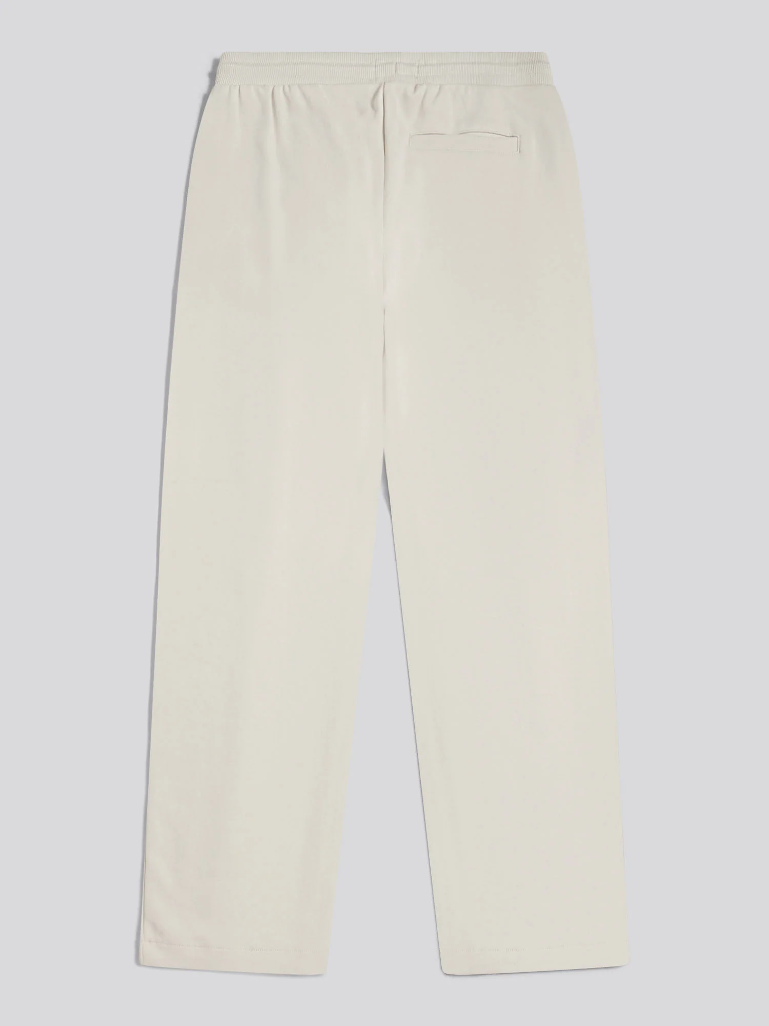 Mens Interlock Pintuck Joggers Beige - Image 6