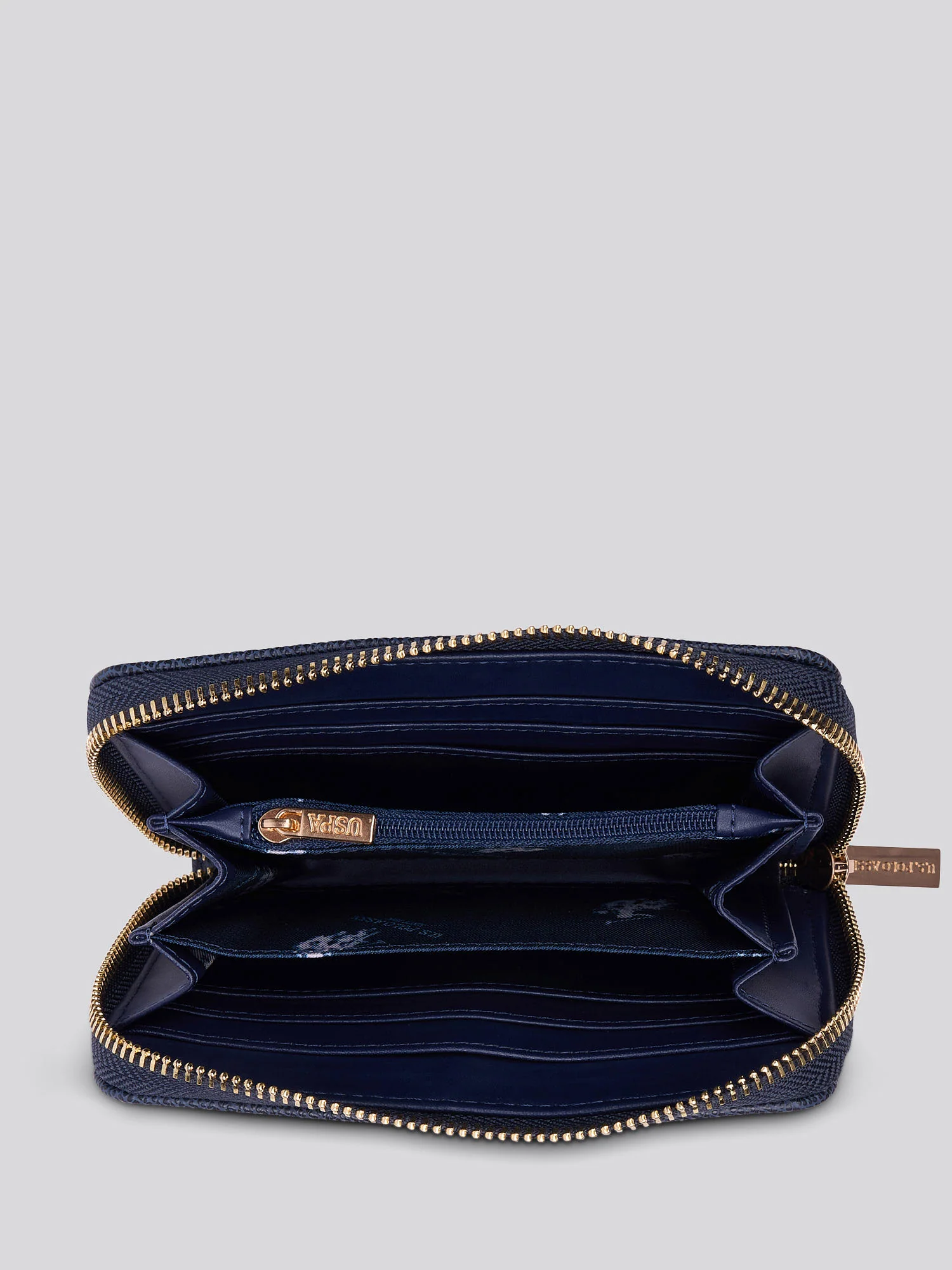 Jones Medium Zip Portfel Pu Navy - Image 3