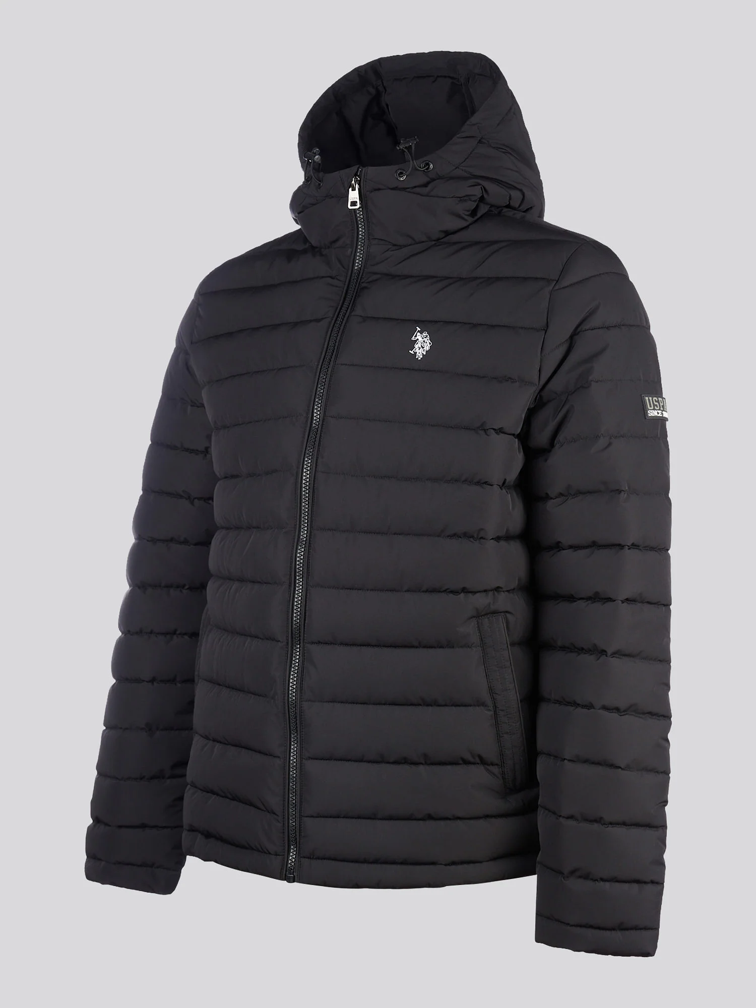 Lekka kołdra z kapturem puffer czarna - Image 8