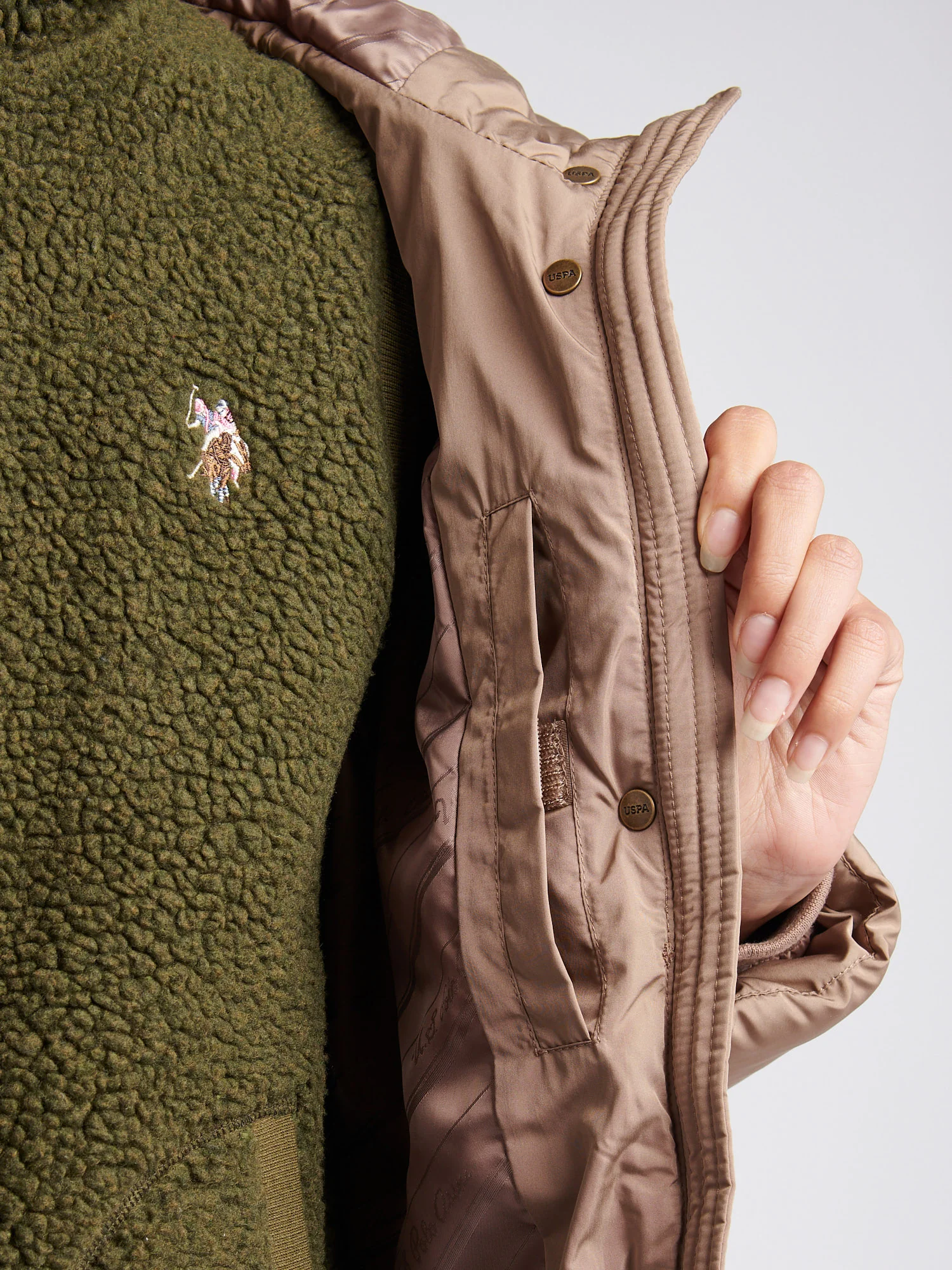 Longline Square Quilt Puffer Płaszcz Bezpłatny - Image 5