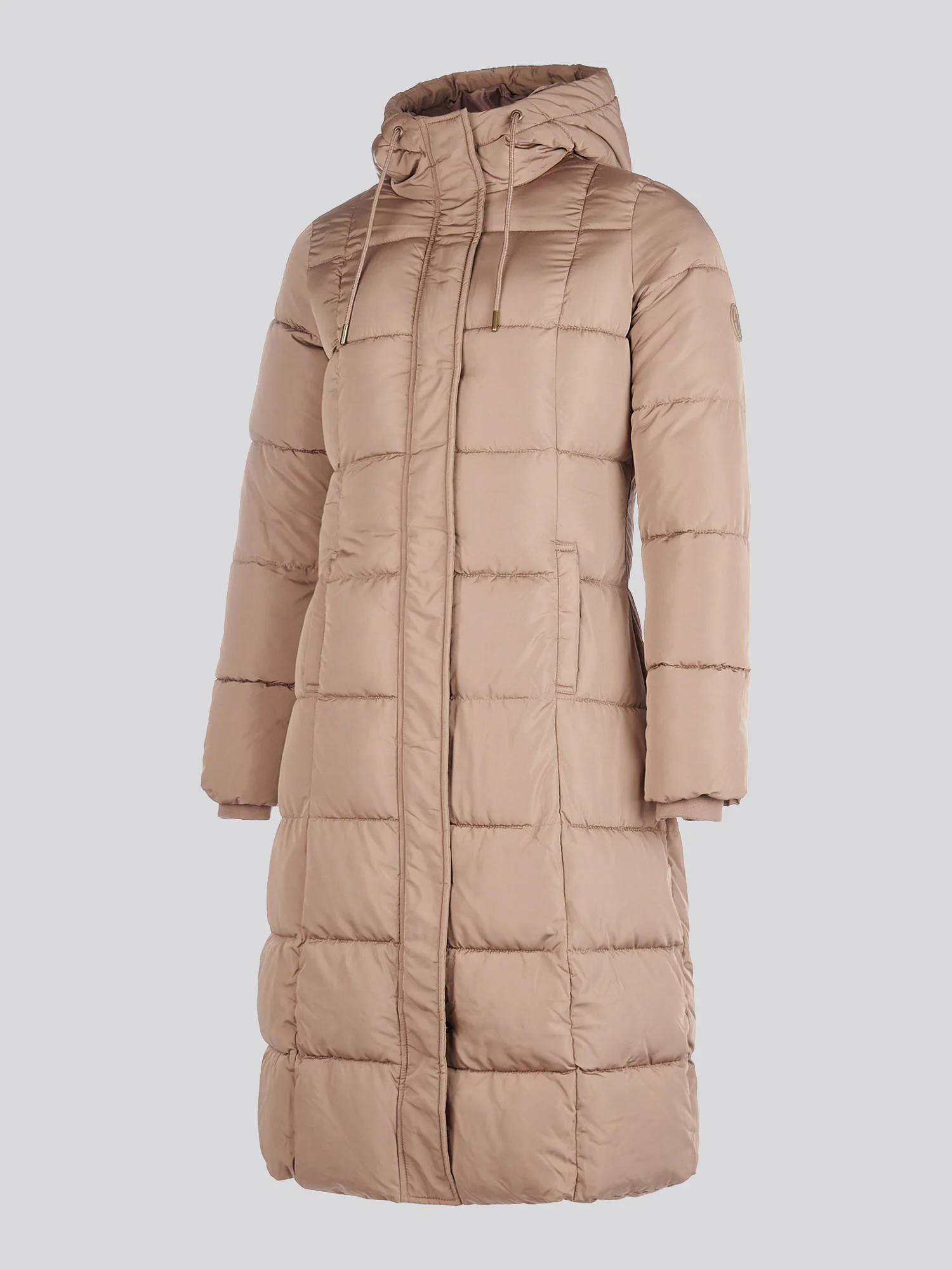 Longline Square Quilt Puffer Płaszcz Bezpłatny - Image 8