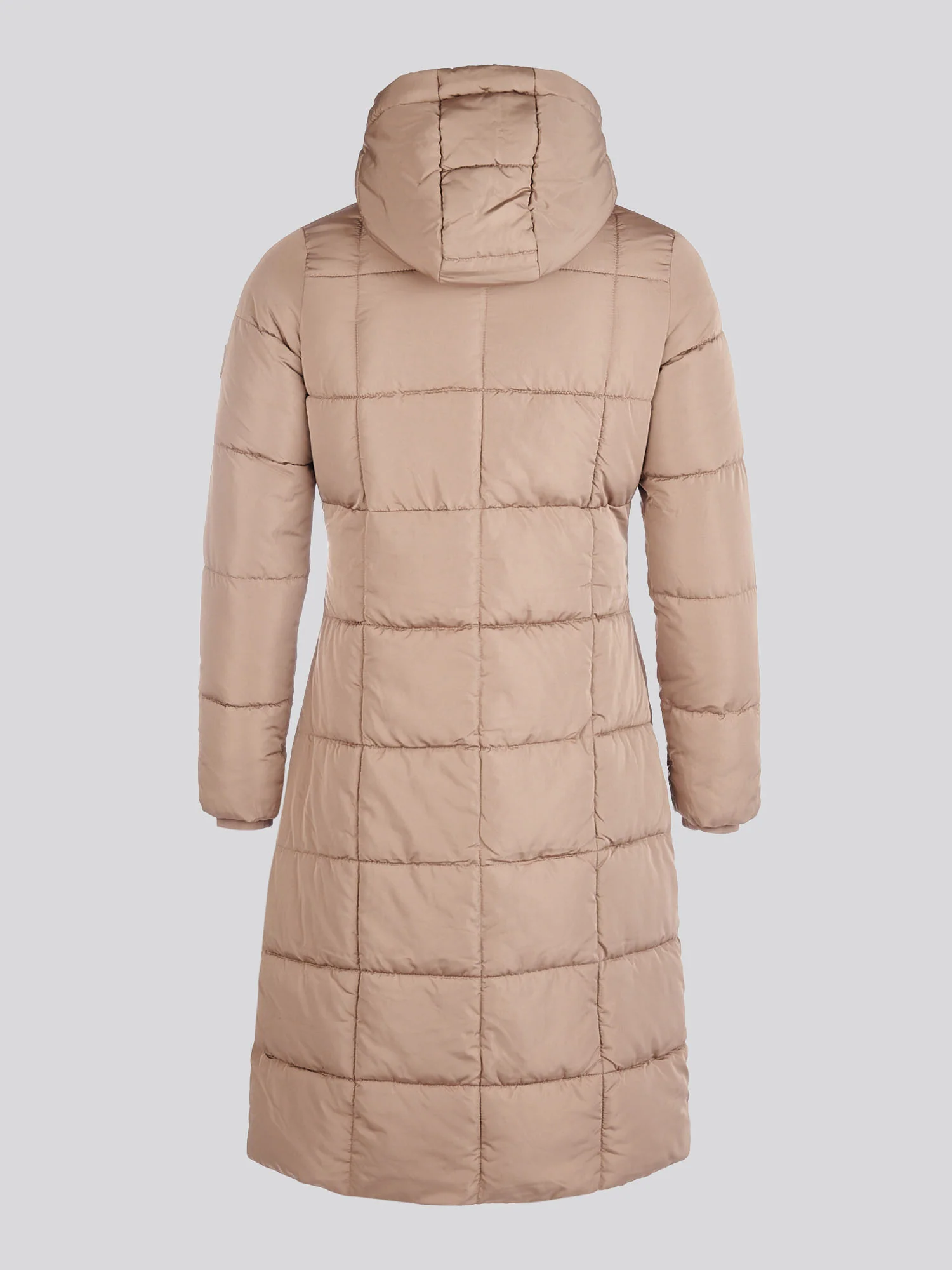 Longline Square Quilt Puffer Płaszcz Bezpłatny - Image 9
