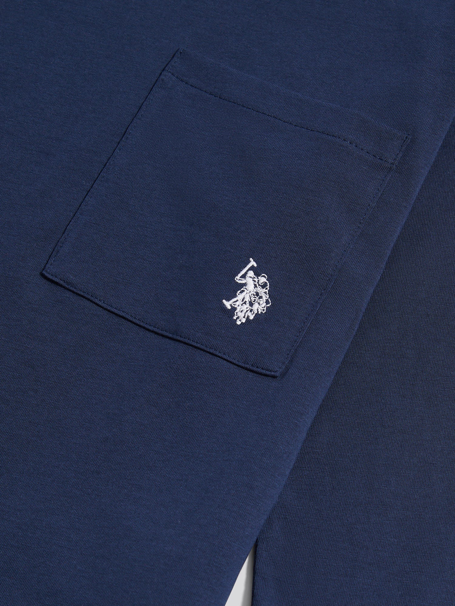 LS Pocket Tee Navy Iris - Image 9