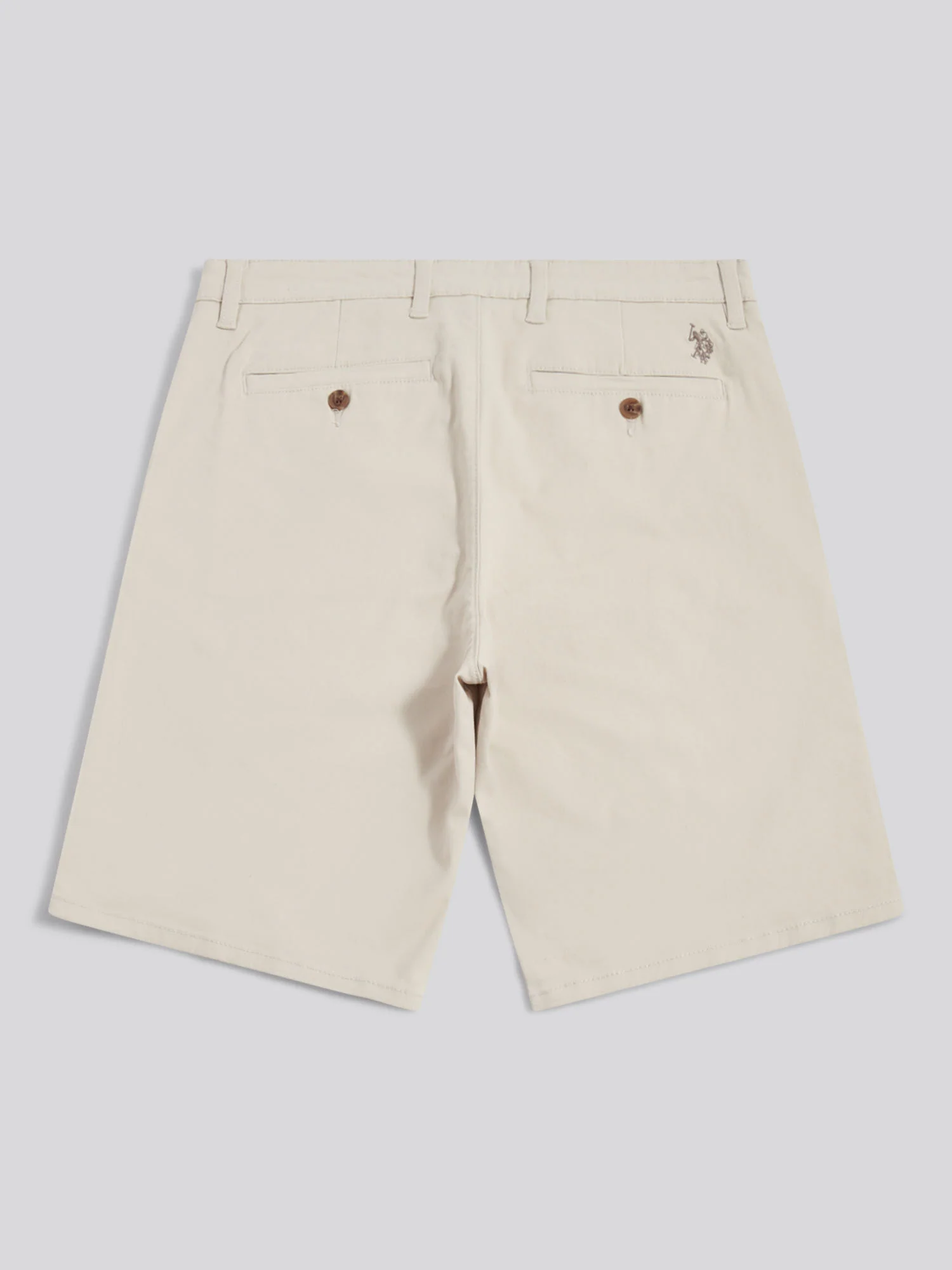 Mens Classic Chinos Shorts Beige - Image 6