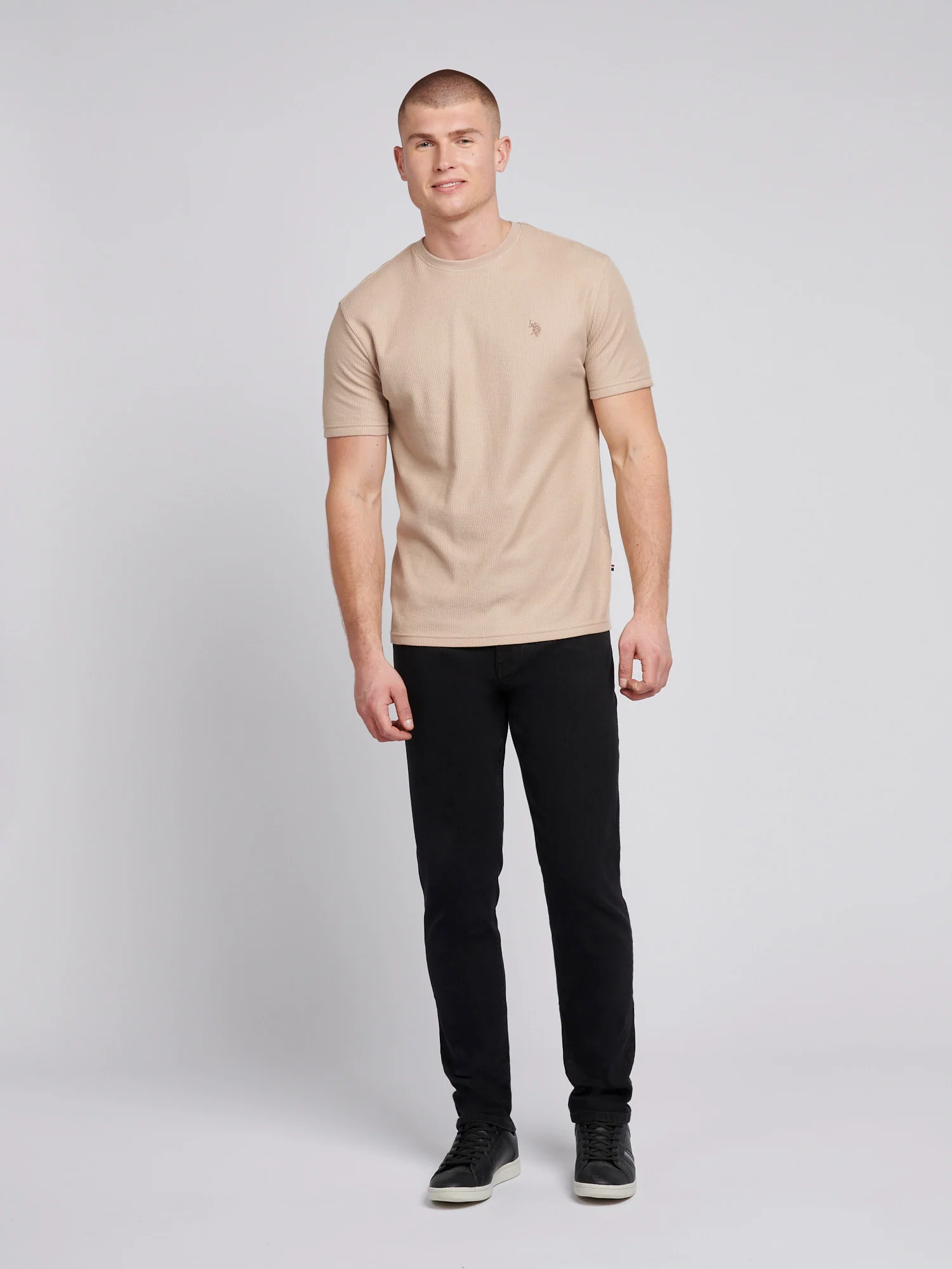 Mens Classic Fit Jean w czarnym myciu - Image 3