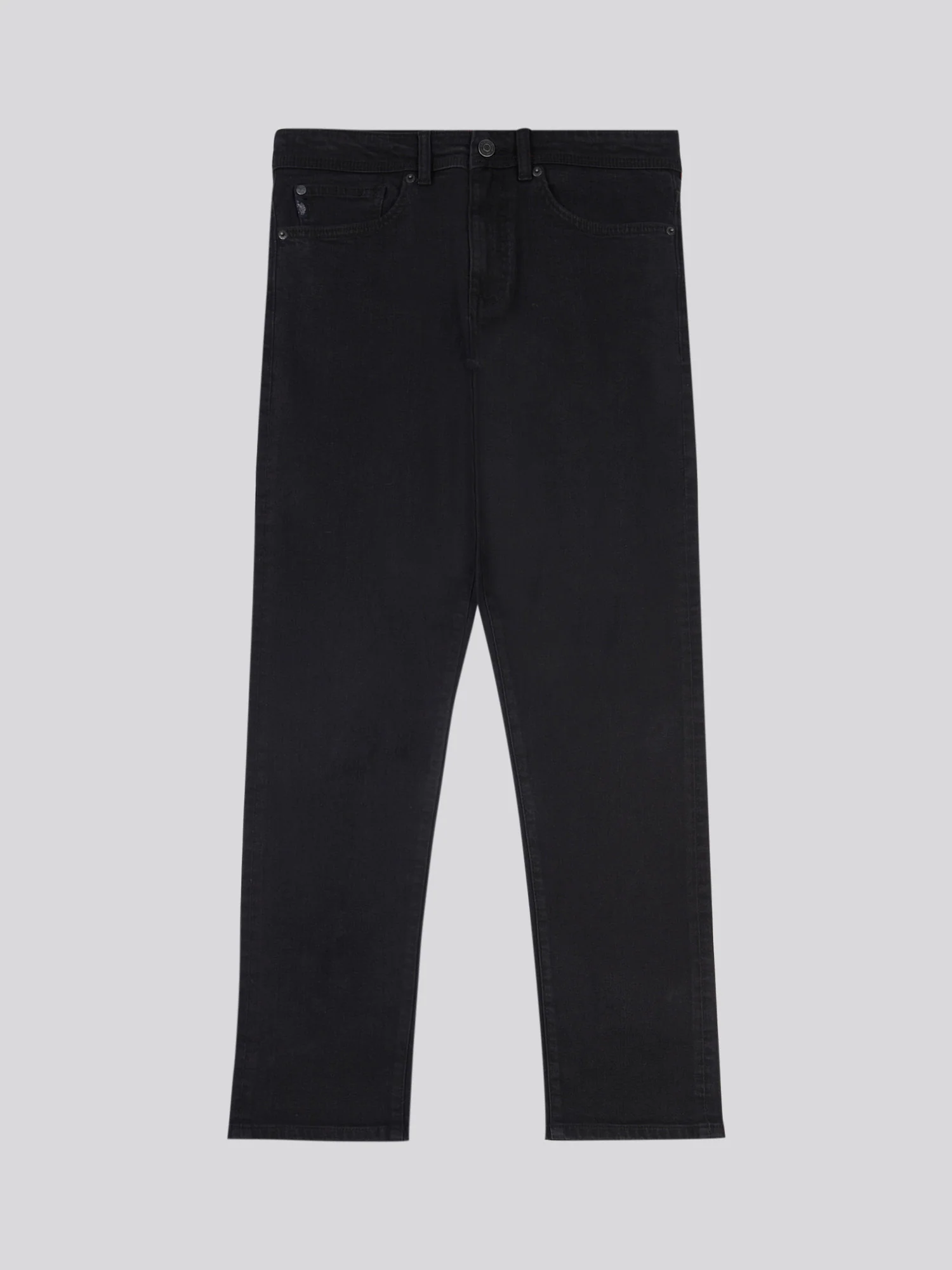 Mens Classic Fit Jean w czarnym myciu - Image 6