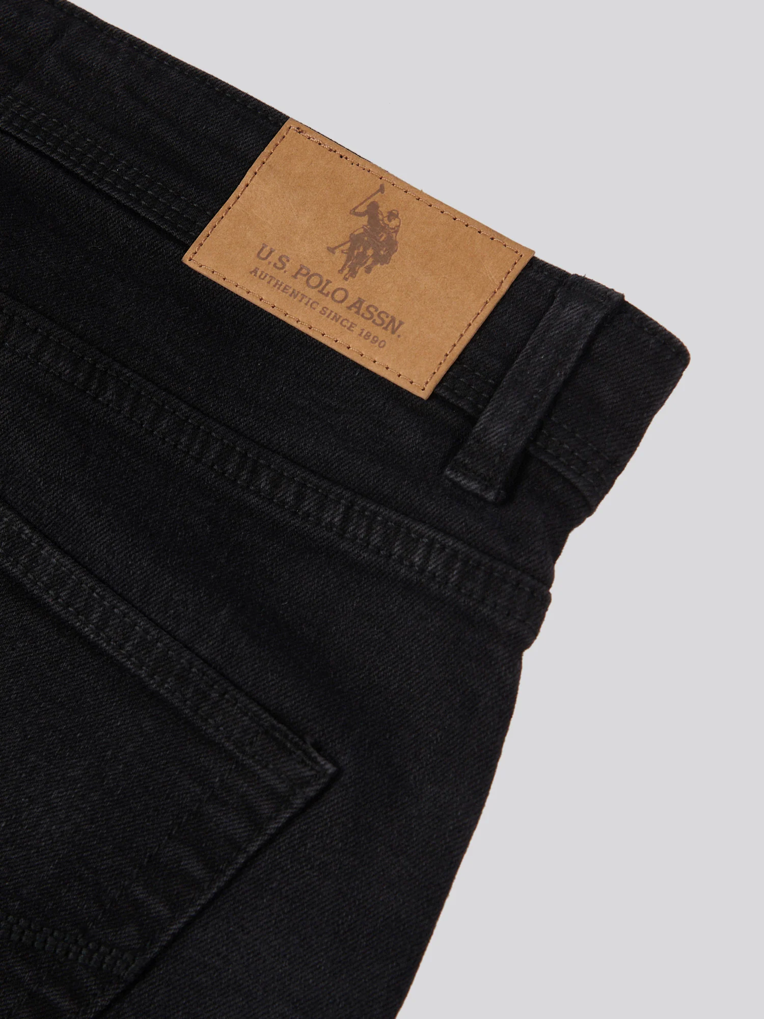 Mens Classic Fit Jean w czarnym myciu - Image 9
