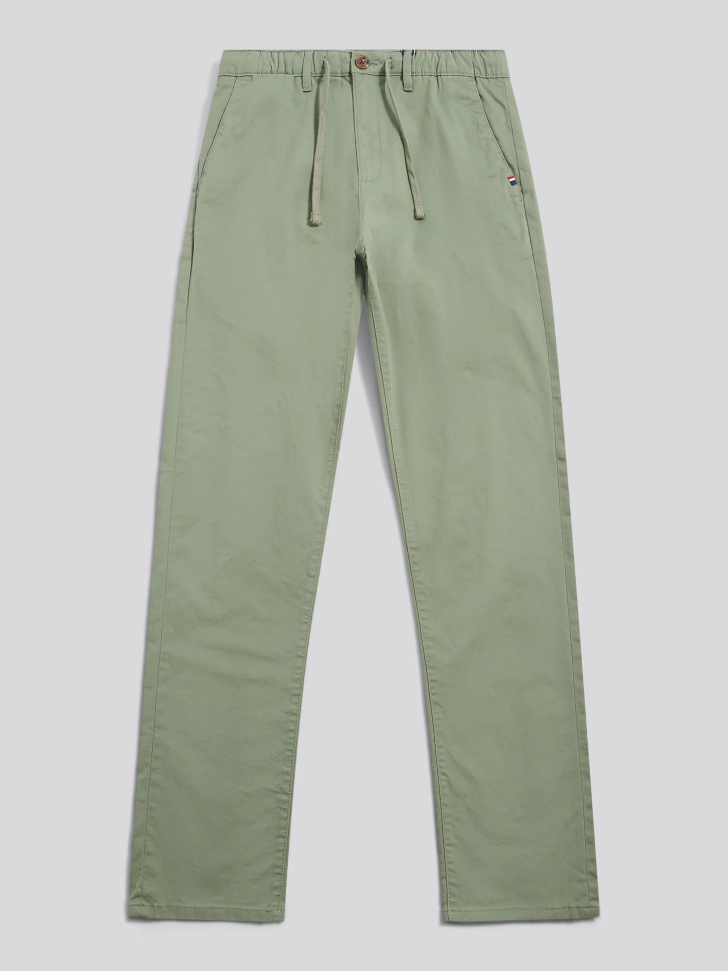 Mens Comfort Waist Classic Chino Sea Spray - Image 4