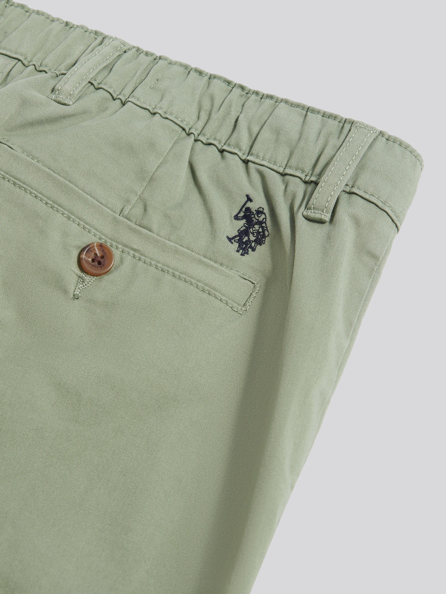 Mens Comfort Waist Classic Chino Sea Spray - Image 6