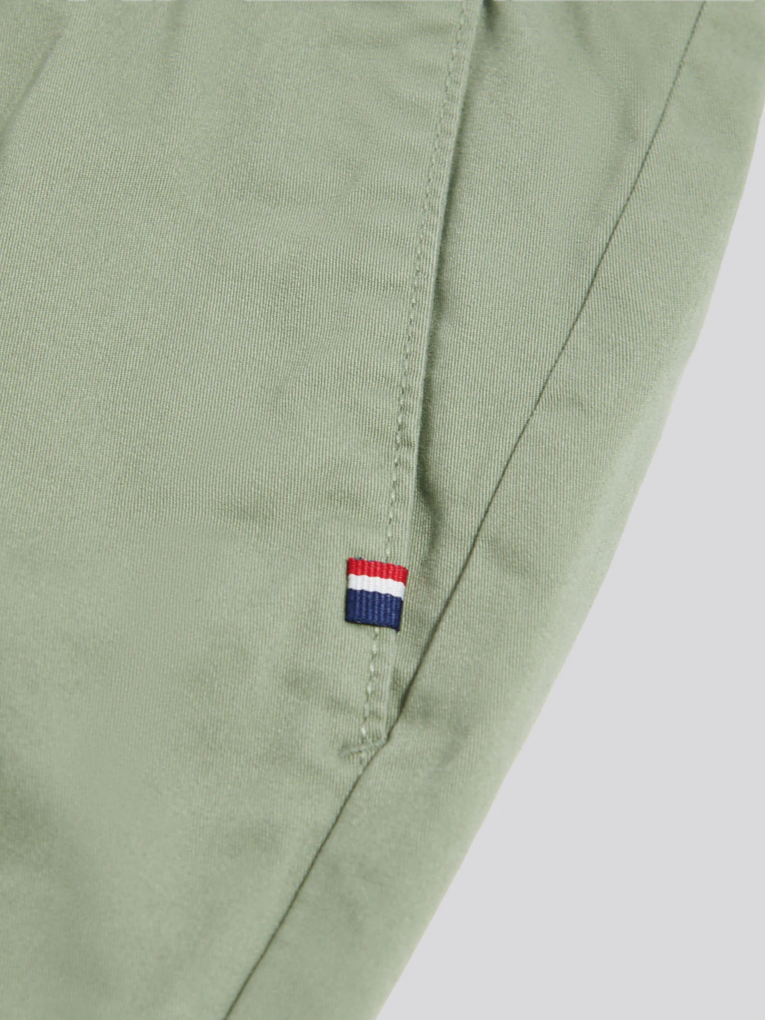 Mens Comfort Waist Classic Chino Sea Spray - Image 7