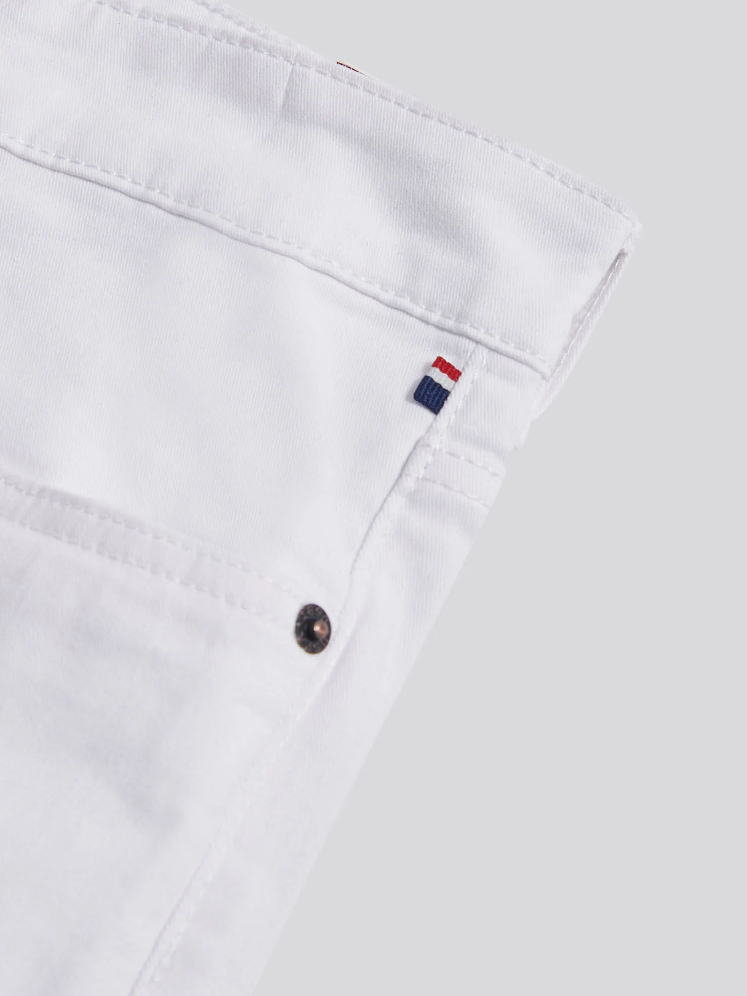 Mens Core 5 Pocket Trousers Bright White - Image 10