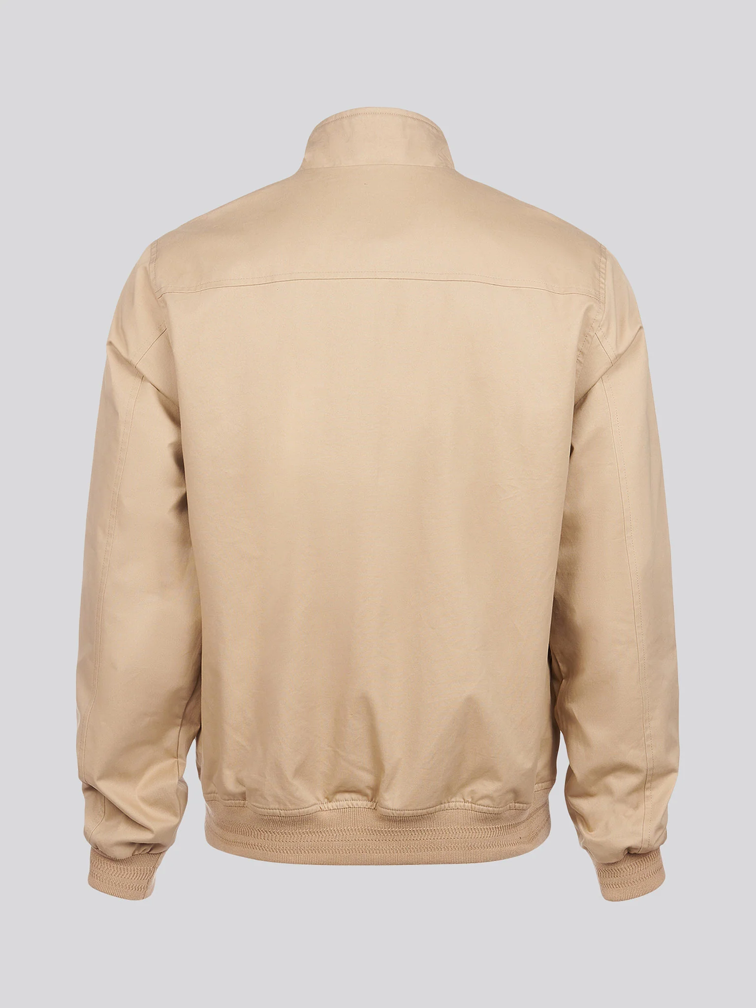 Mens Cotton Twill Harrington Kurtka w kukurydzy - Image 8
