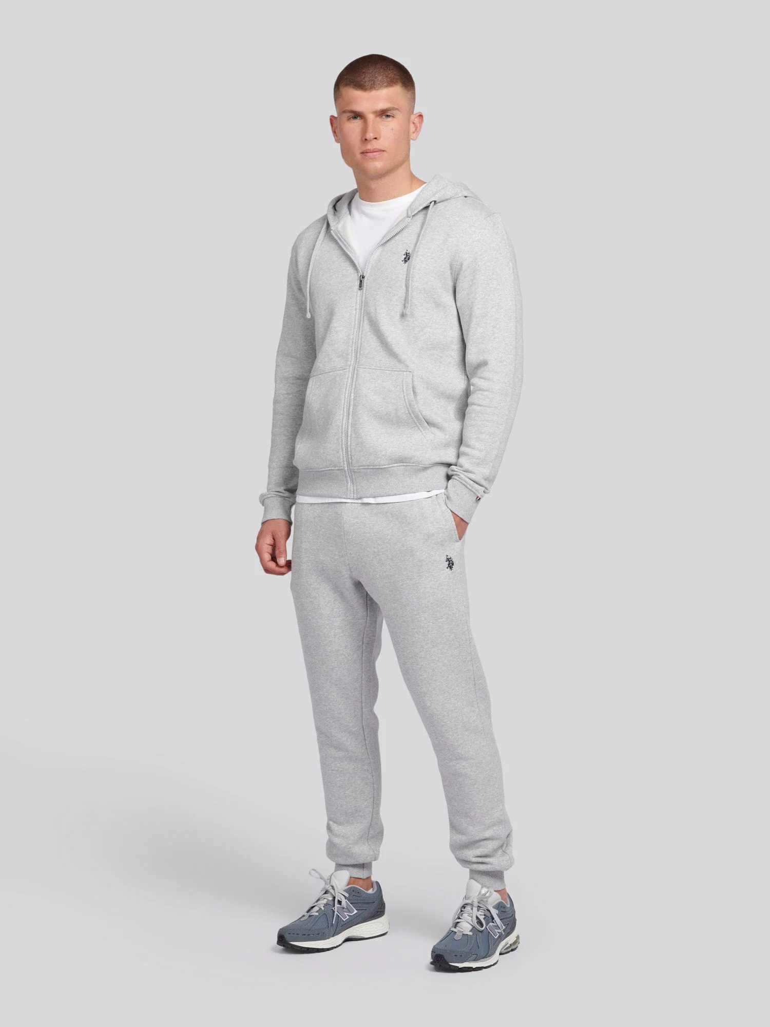 Męskie podwójne jeźdźcy joggery w Marl Minder - Image 3