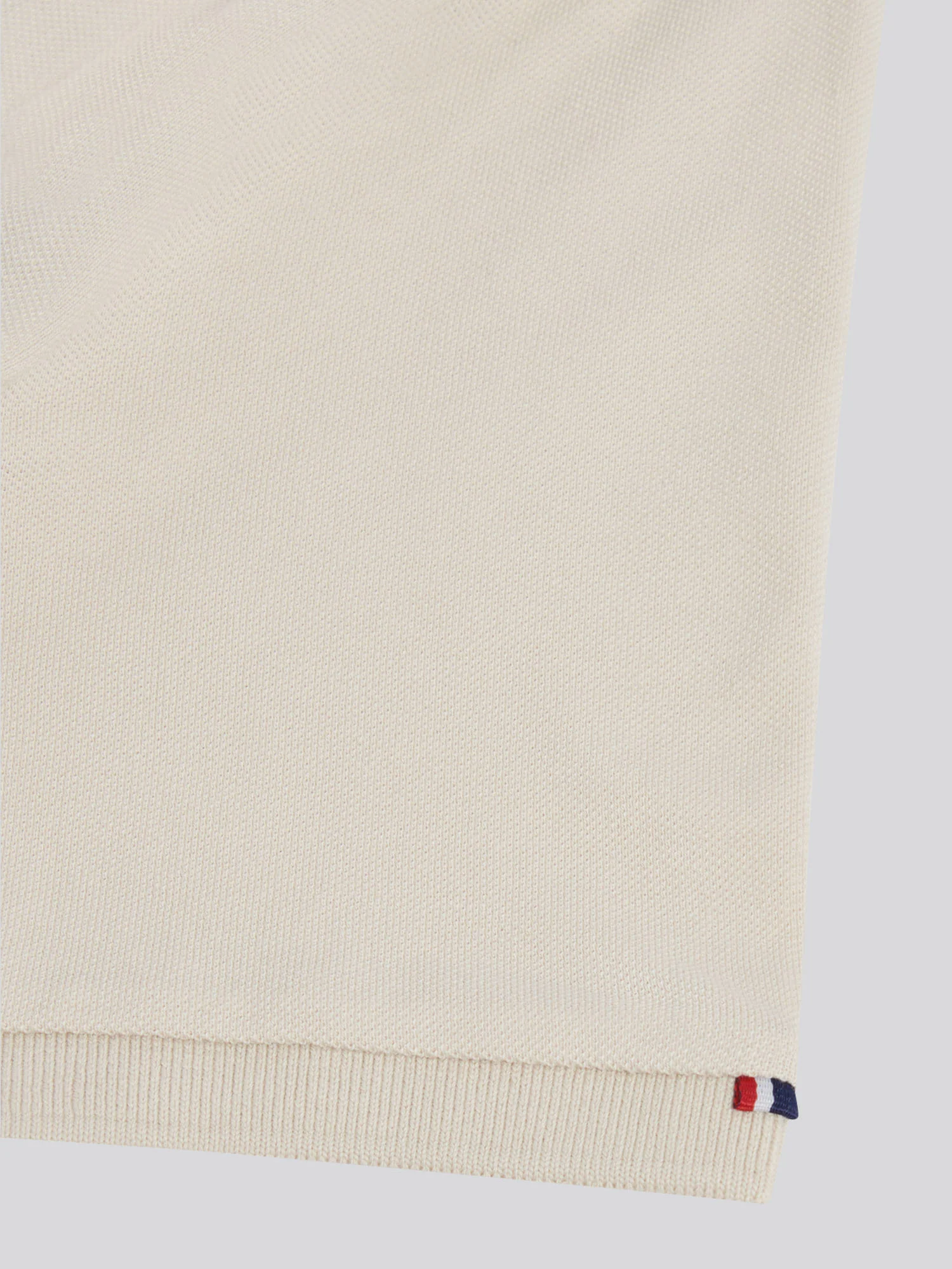 Mens Pique Polo Shirt Beige - Image 8
