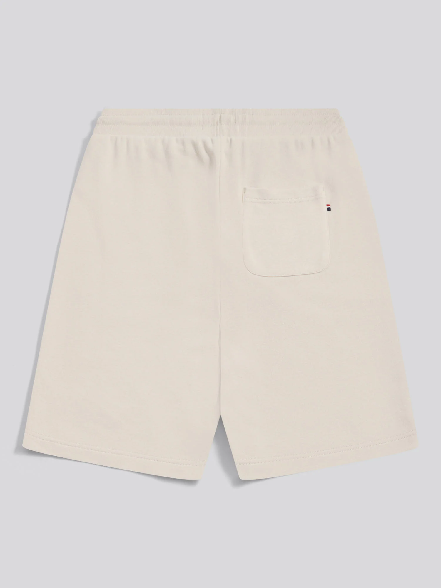 Mens Double Horsemen Sweat Shorts Beige - Image 6