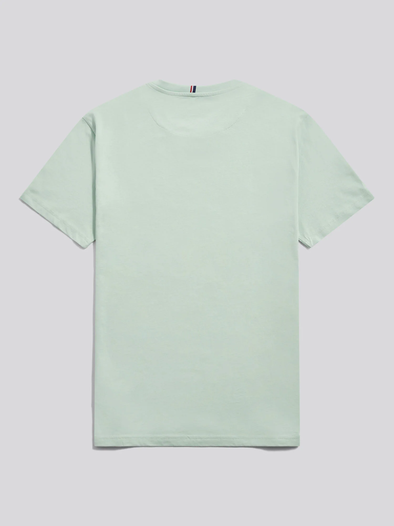 Mens Double Horsemen T-Shirt Aqua Foam - Image 8