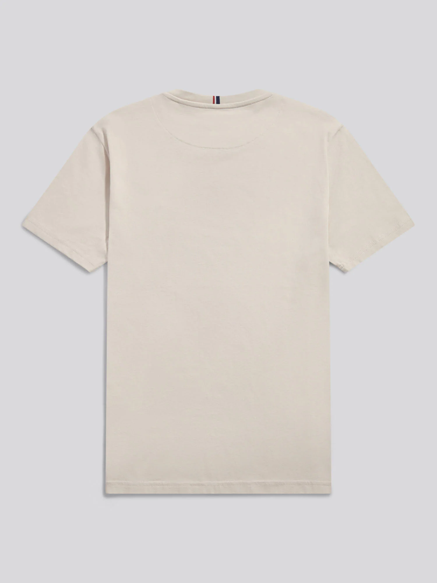 Mens Double Horsemen T-Shirt Beige - Image 8