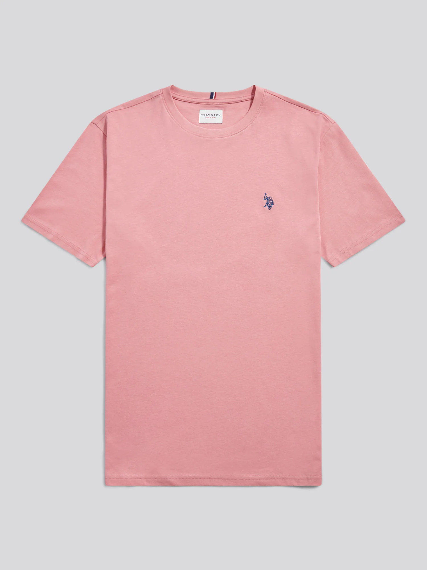 Mens Double Horsemen T-Shirt Mauveglow - Image 5