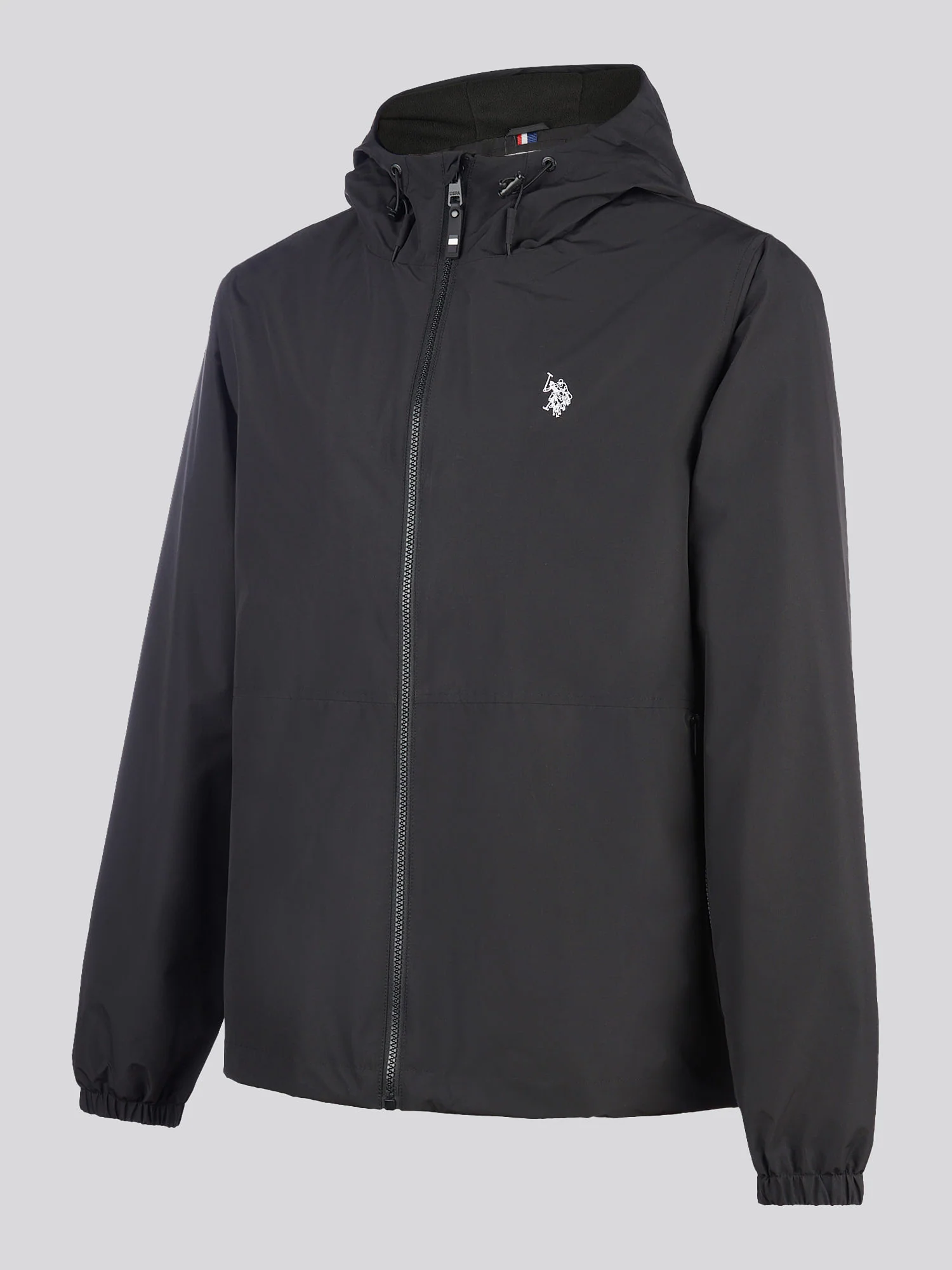 Windbreaker z podszywką męską w czarnym jasnym białym DHM - Image 8