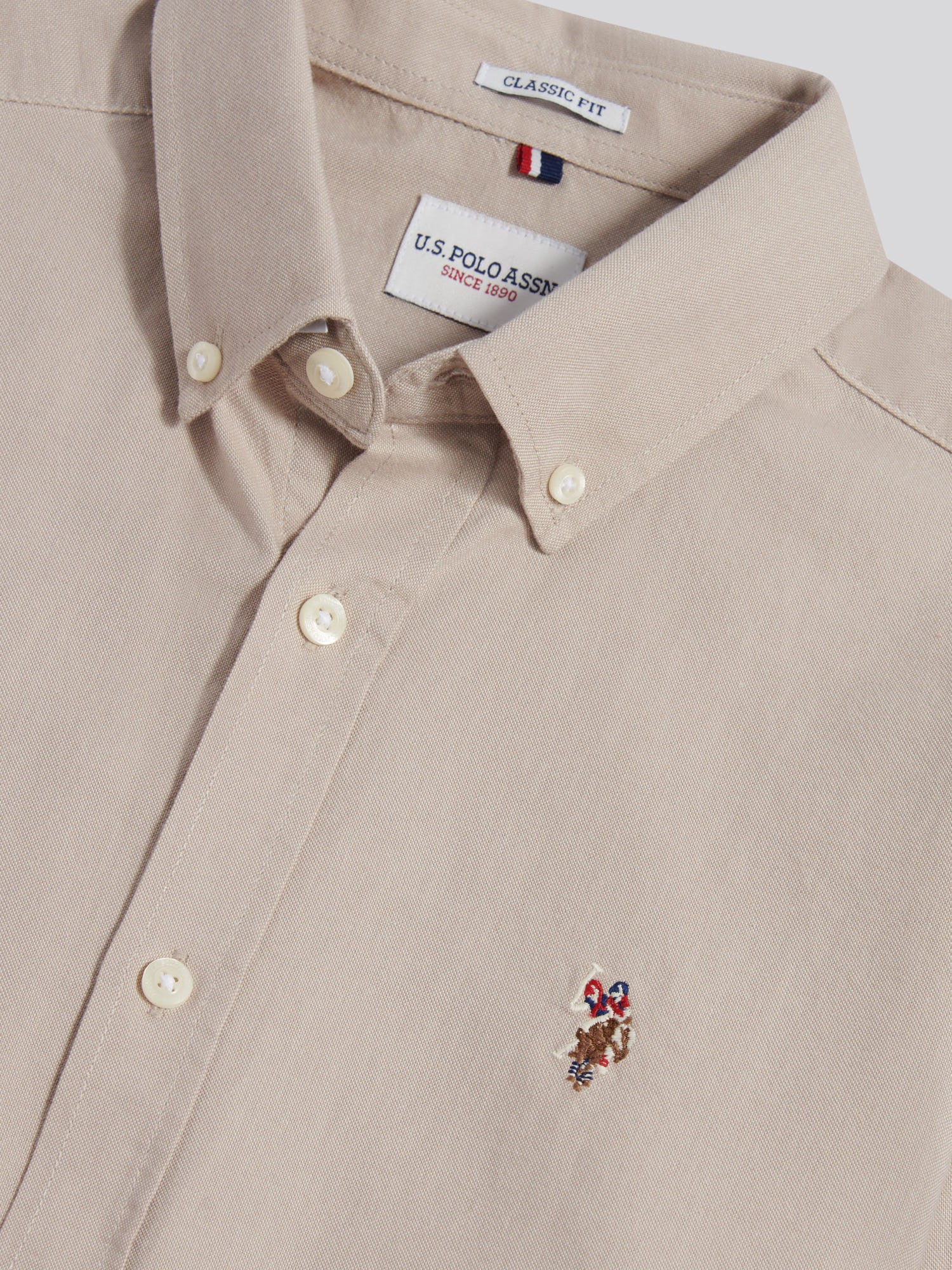 Mens Peached Oxford Shirt String - Image 7
