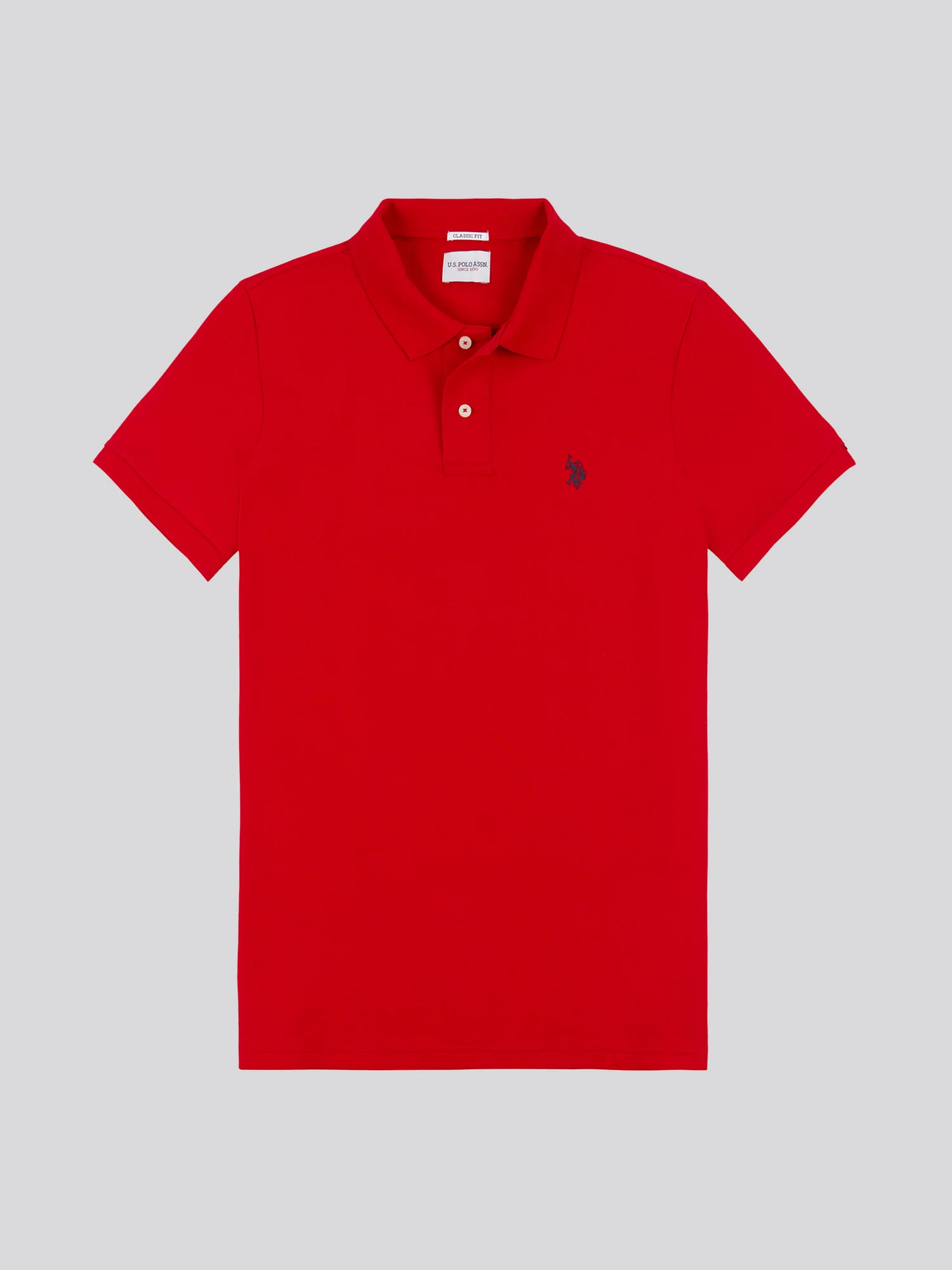 Męska koszula polo w haute czerwona - Image 5