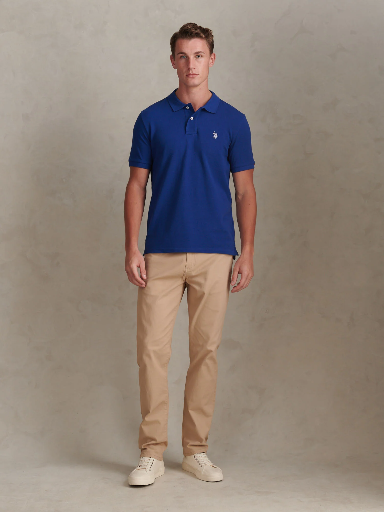 Męska koszula polo w Sodalite Blue - Image 3