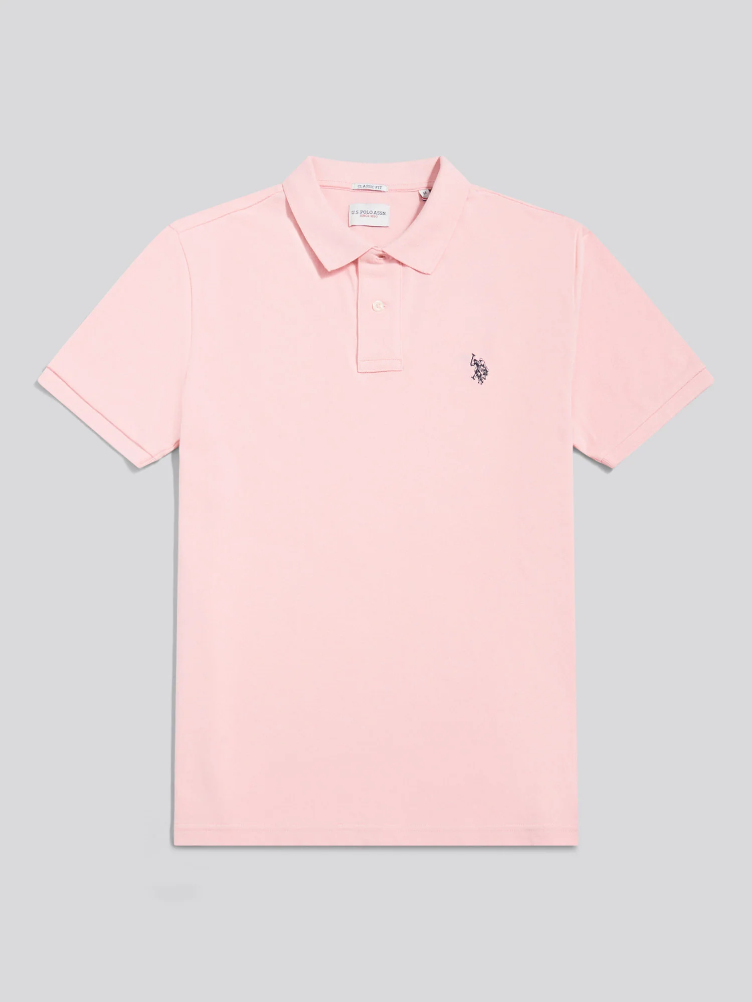 Męska koszula polo w łaskotanym różowym - Image 7
