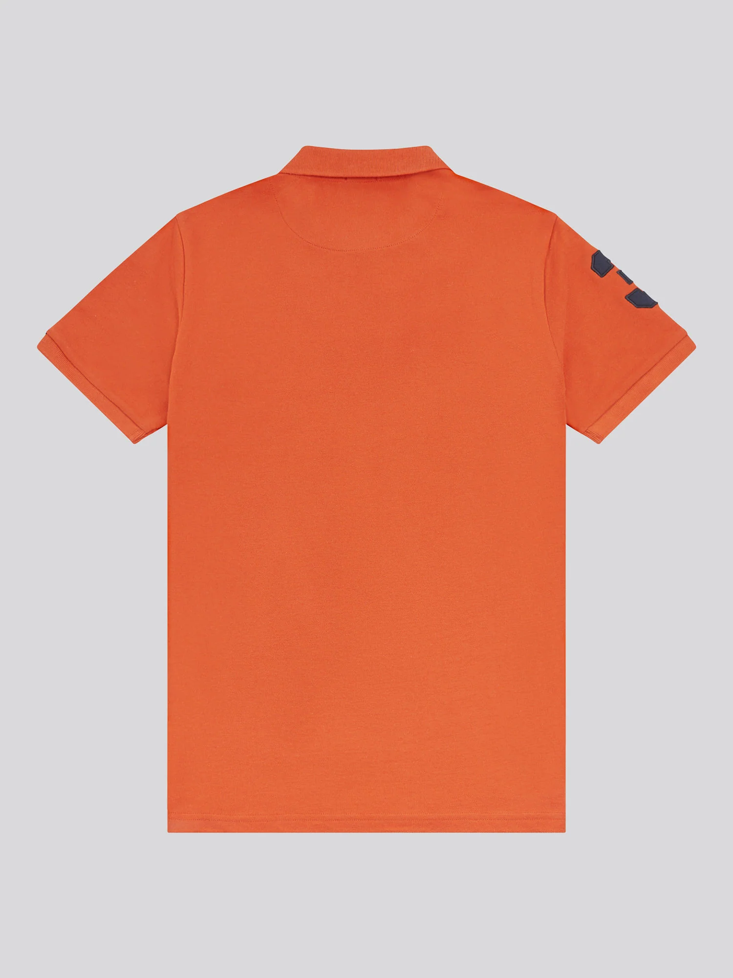 Mens Player 3 Pique Polo Shirt w Burnt Ocher - Image 6