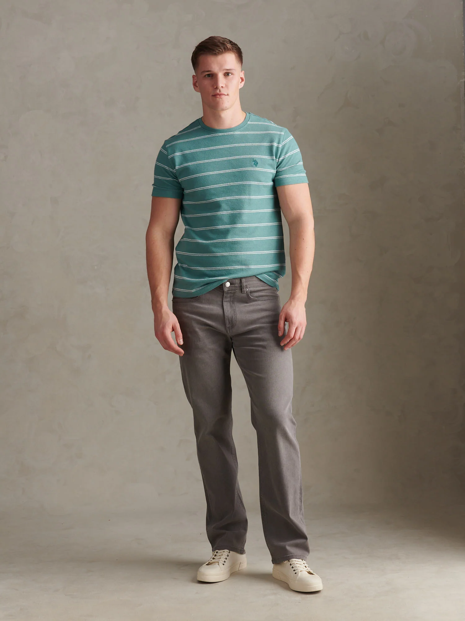 Mens Relaxed Fit Jean Grey Wash - Image 2