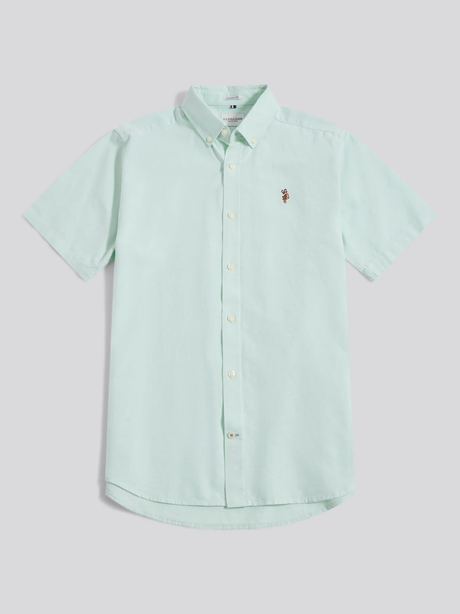 Mens  Short Sleeve Oxford Shirt Bay - Image 5